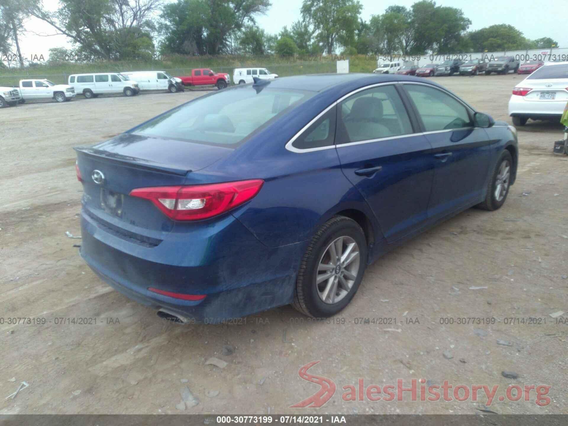 5NPE24AF9GH337452 2016 HYUNDAI SONATA