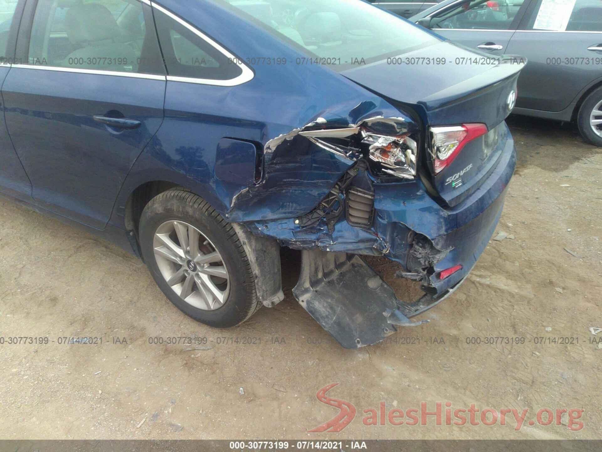 5NPE24AF9GH337452 2016 HYUNDAI SONATA