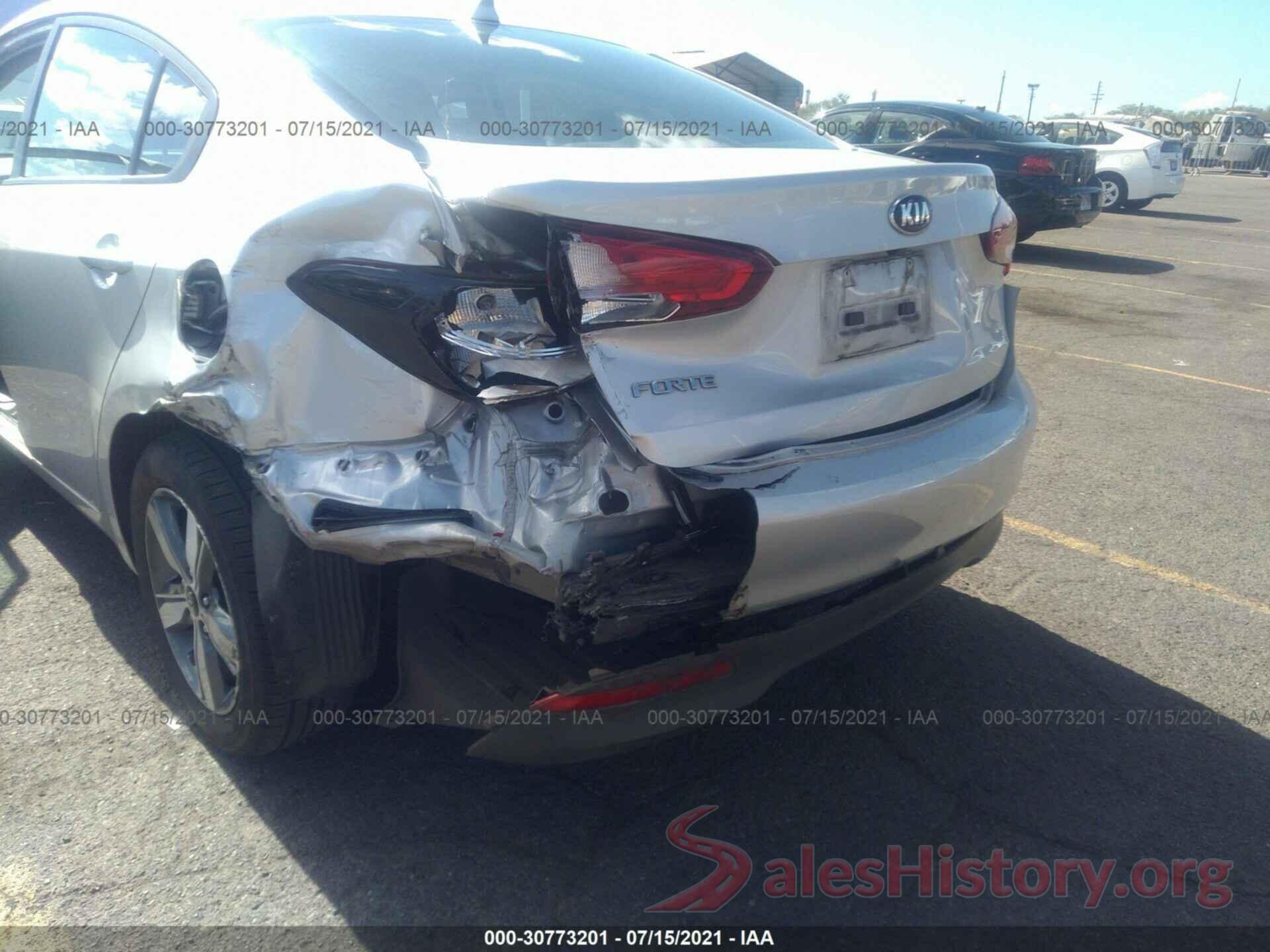 3KPFL4A76JE222653 2018 KIA FORTE