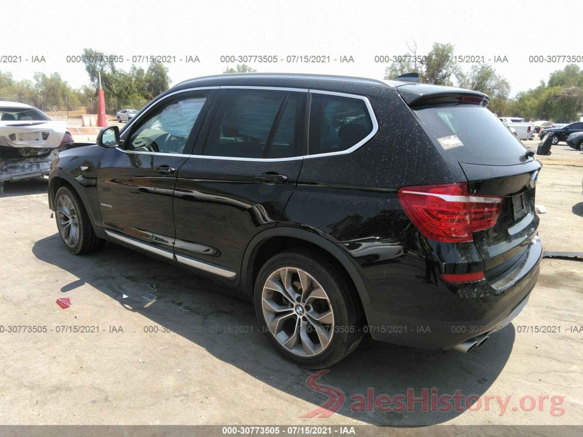 5UXWZ7C59H0U45797 2017 BMW X3