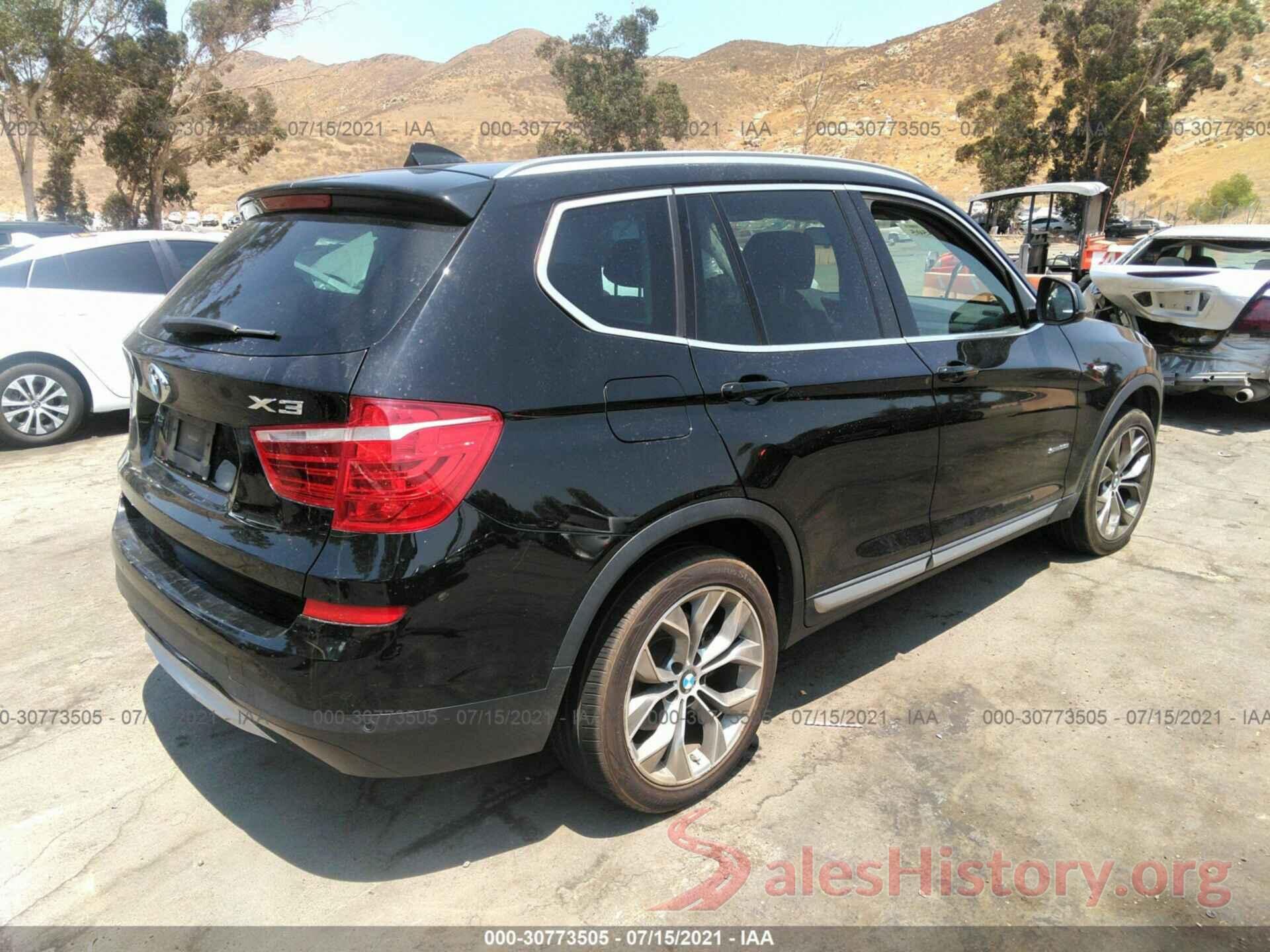 5UXWZ7C59H0U45797 2017 BMW X3