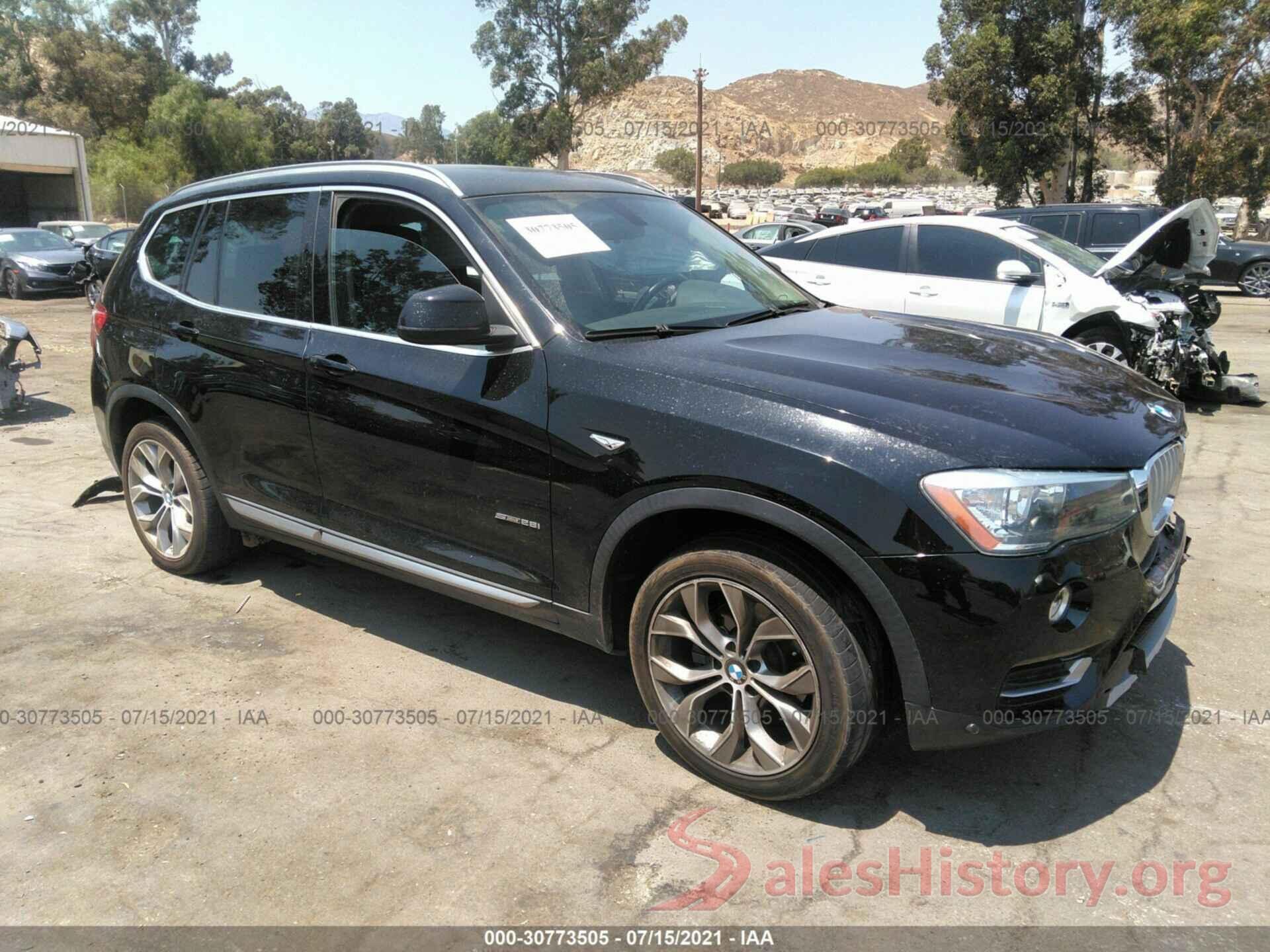 5UXWZ7C59H0U45797 2017 BMW X3