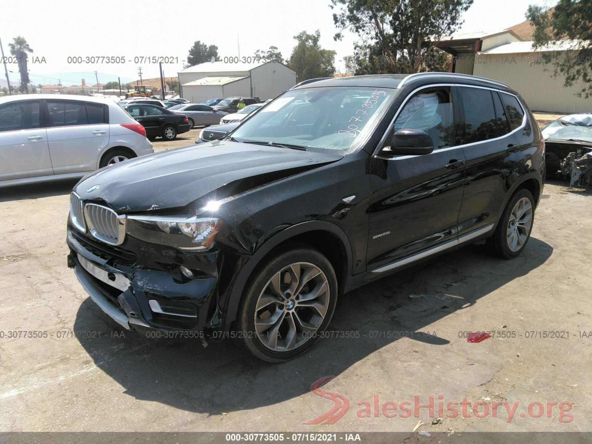 5UXWZ7C59H0U45797 2017 BMW X3