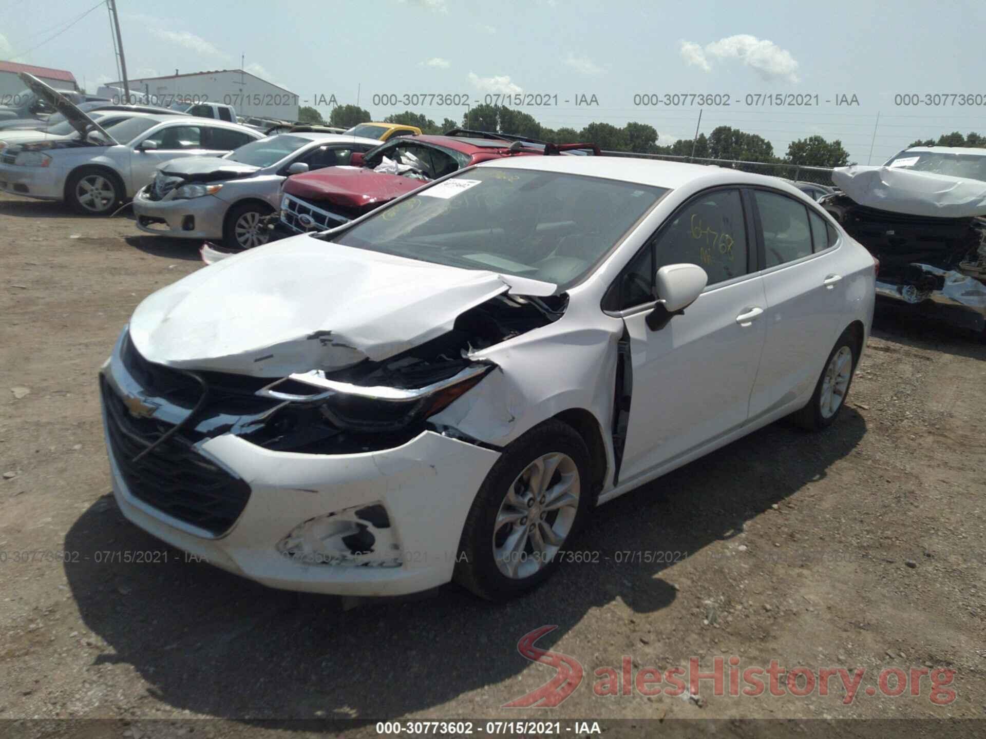 1G1BE5SM6K7121514 2019 CHEVROLET CRUZE