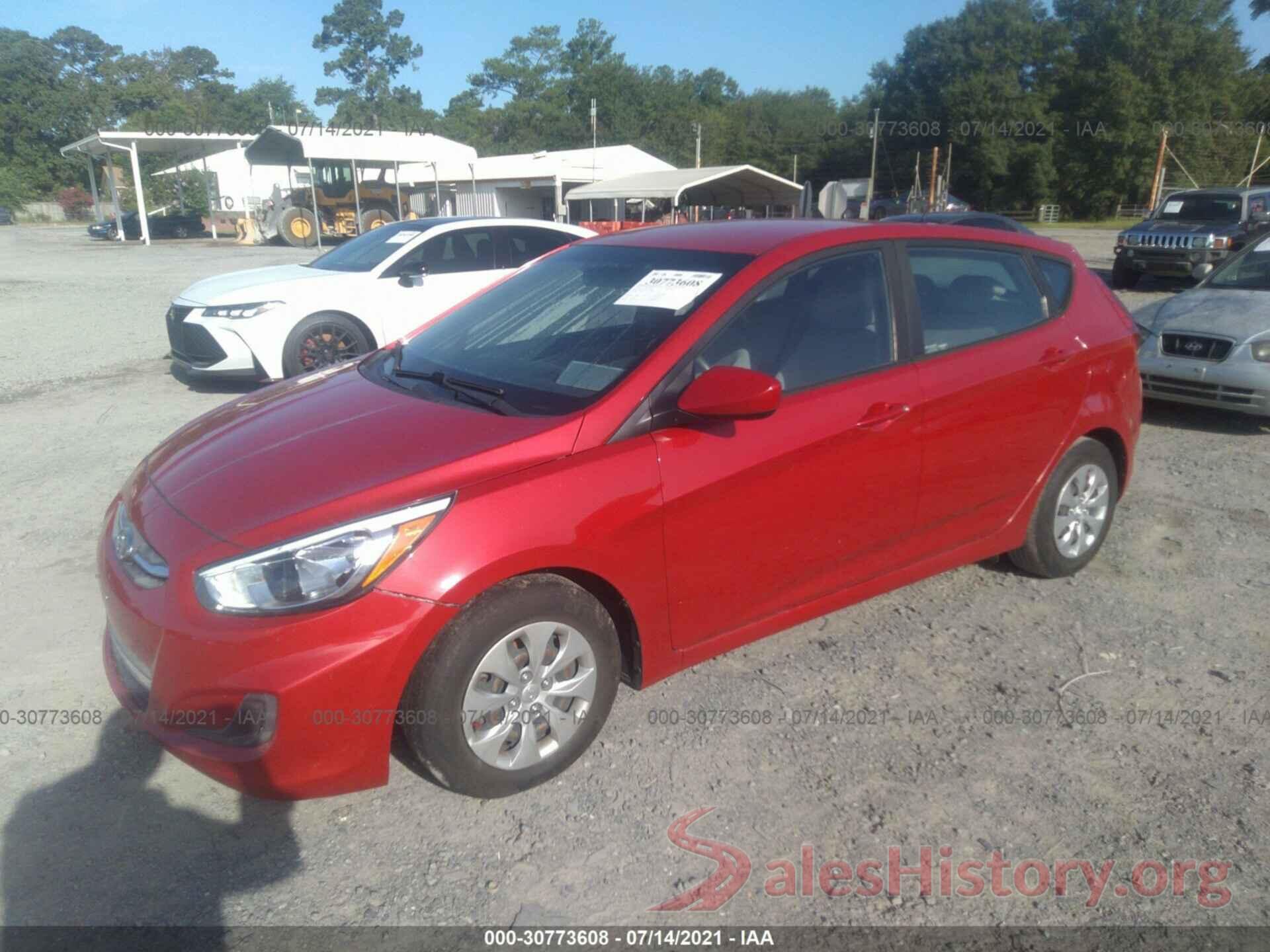 KMHCT5AE3HU338780 2017 HYUNDAI ACCENT