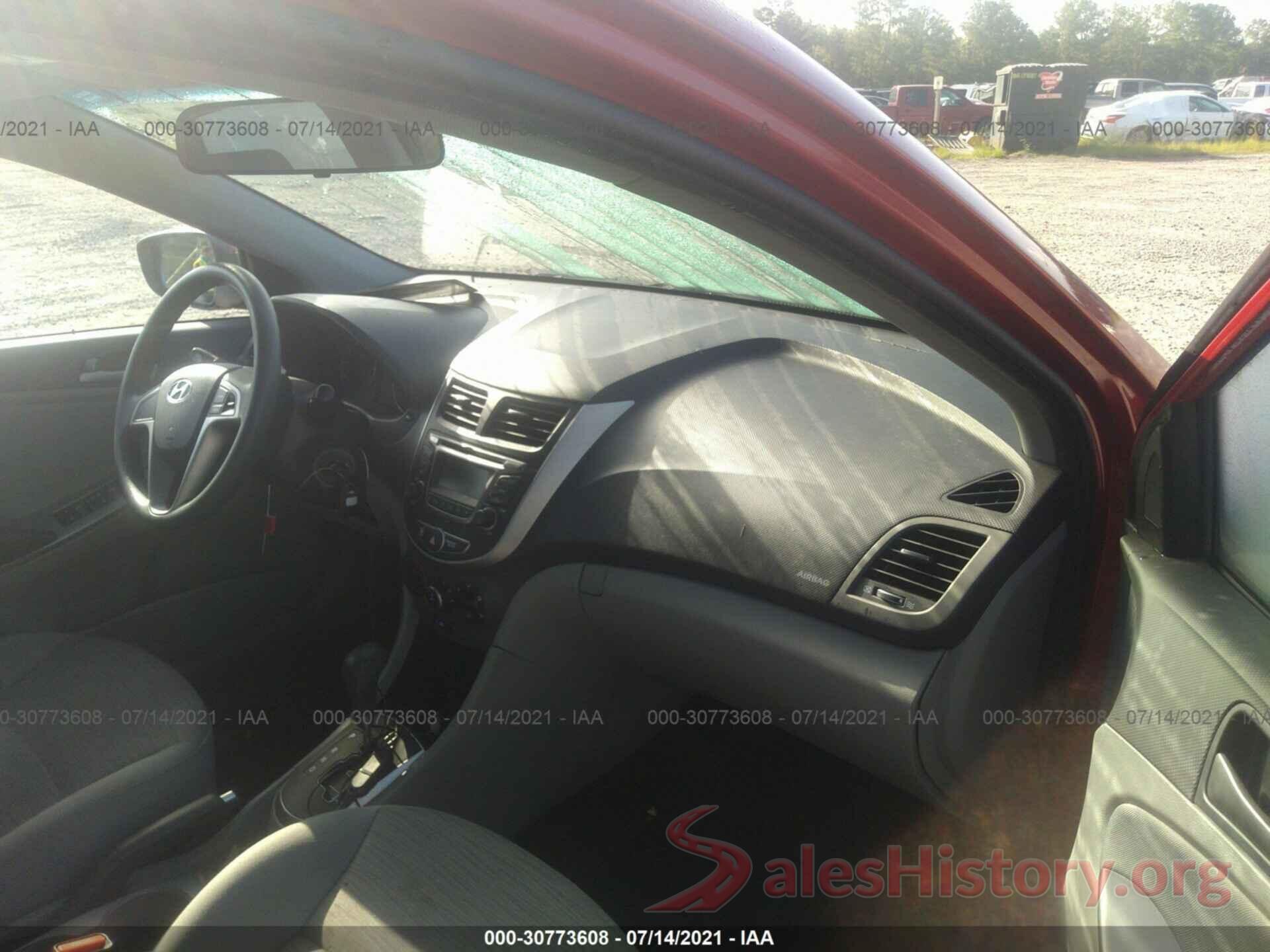 KMHCT5AE3HU338780 2017 HYUNDAI ACCENT