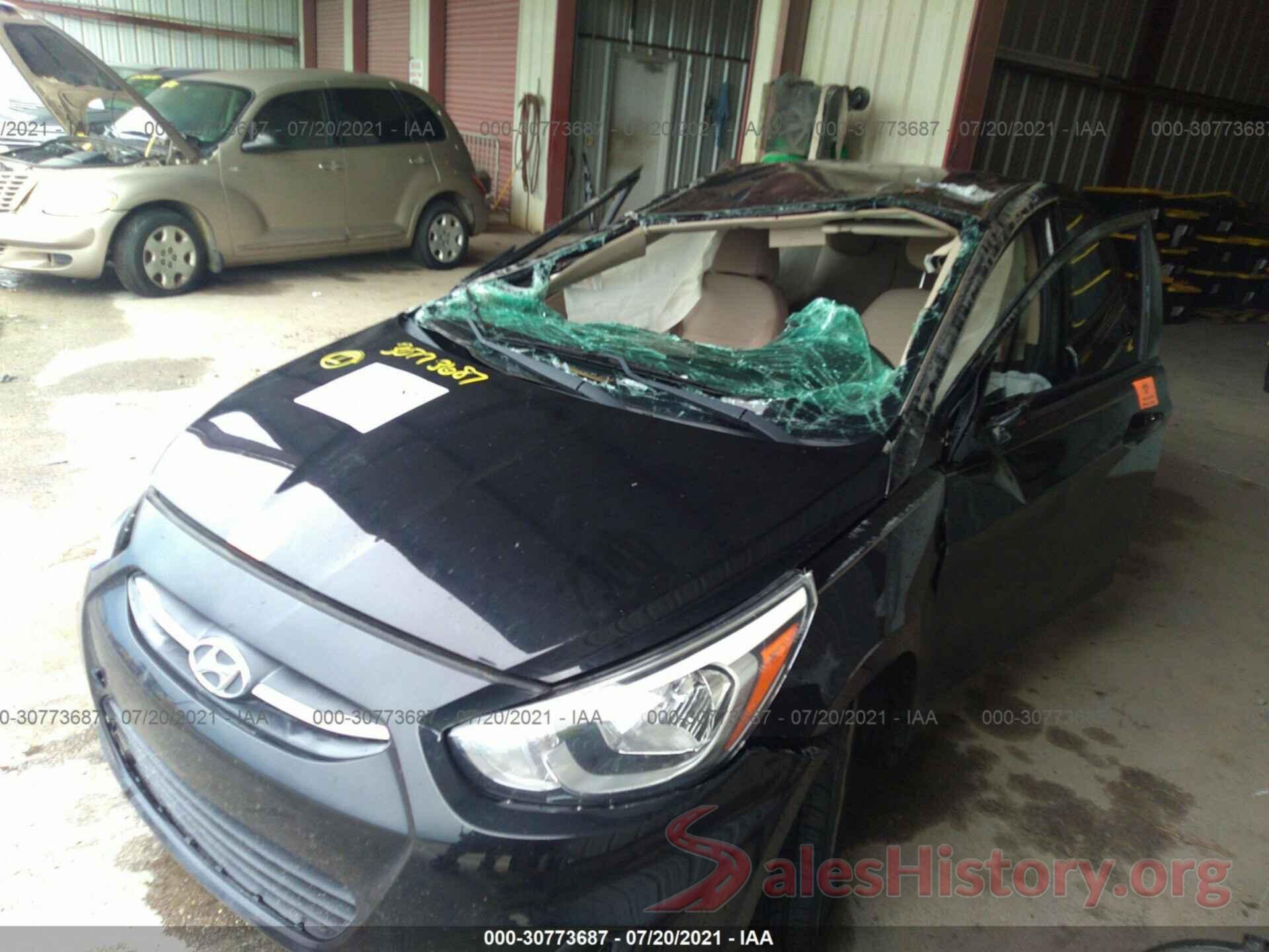 KMHCT4AE0GU110034 2016 HYUNDAI ACCENT