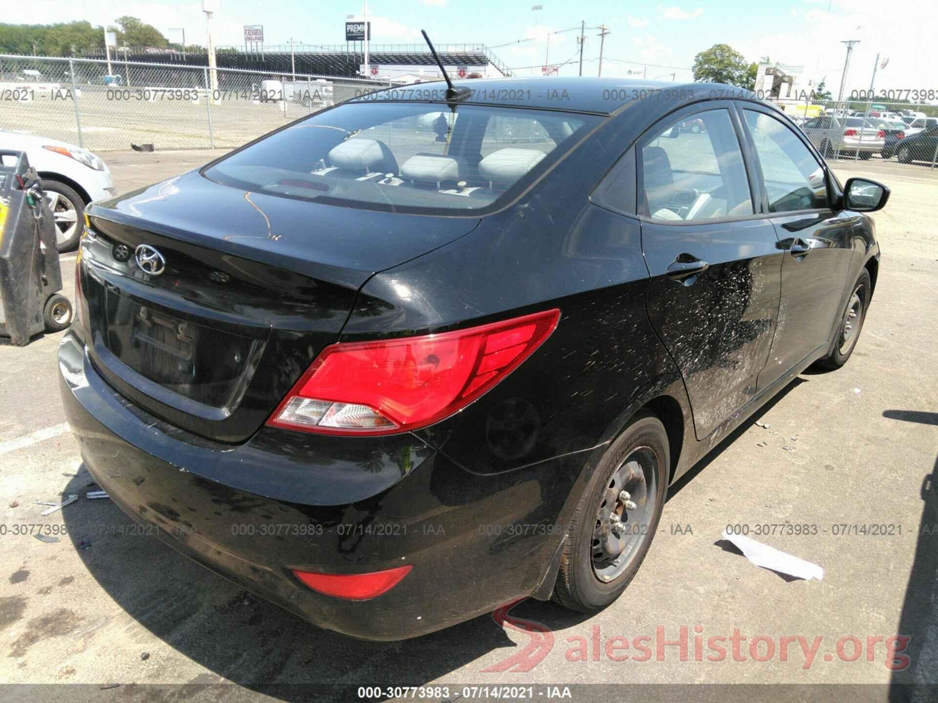 KMHCT4AE6GU026672 2016 HYUNDAI ACCENT