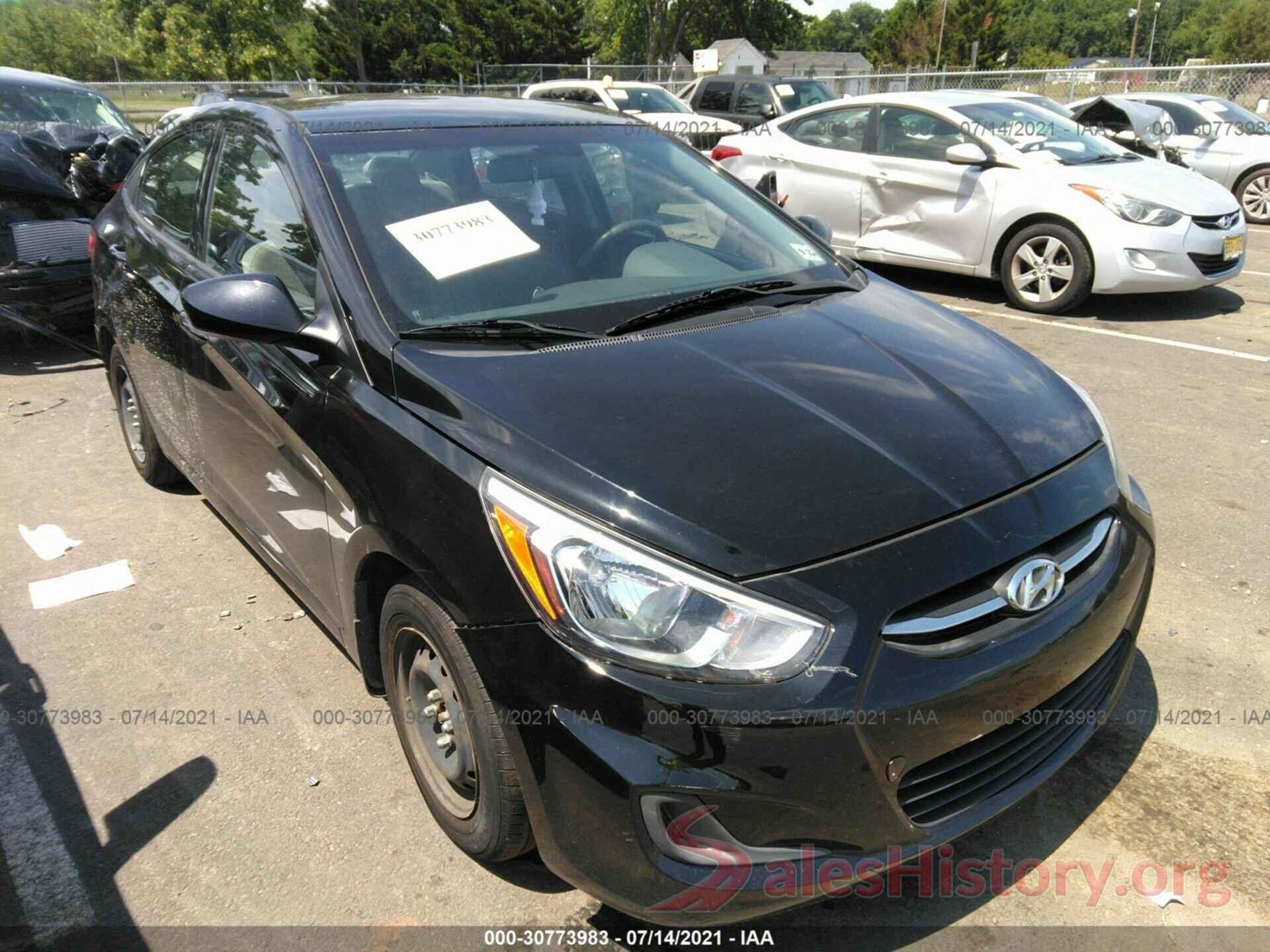 KMHCT4AE6GU026672 2016 HYUNDAI ACCENT