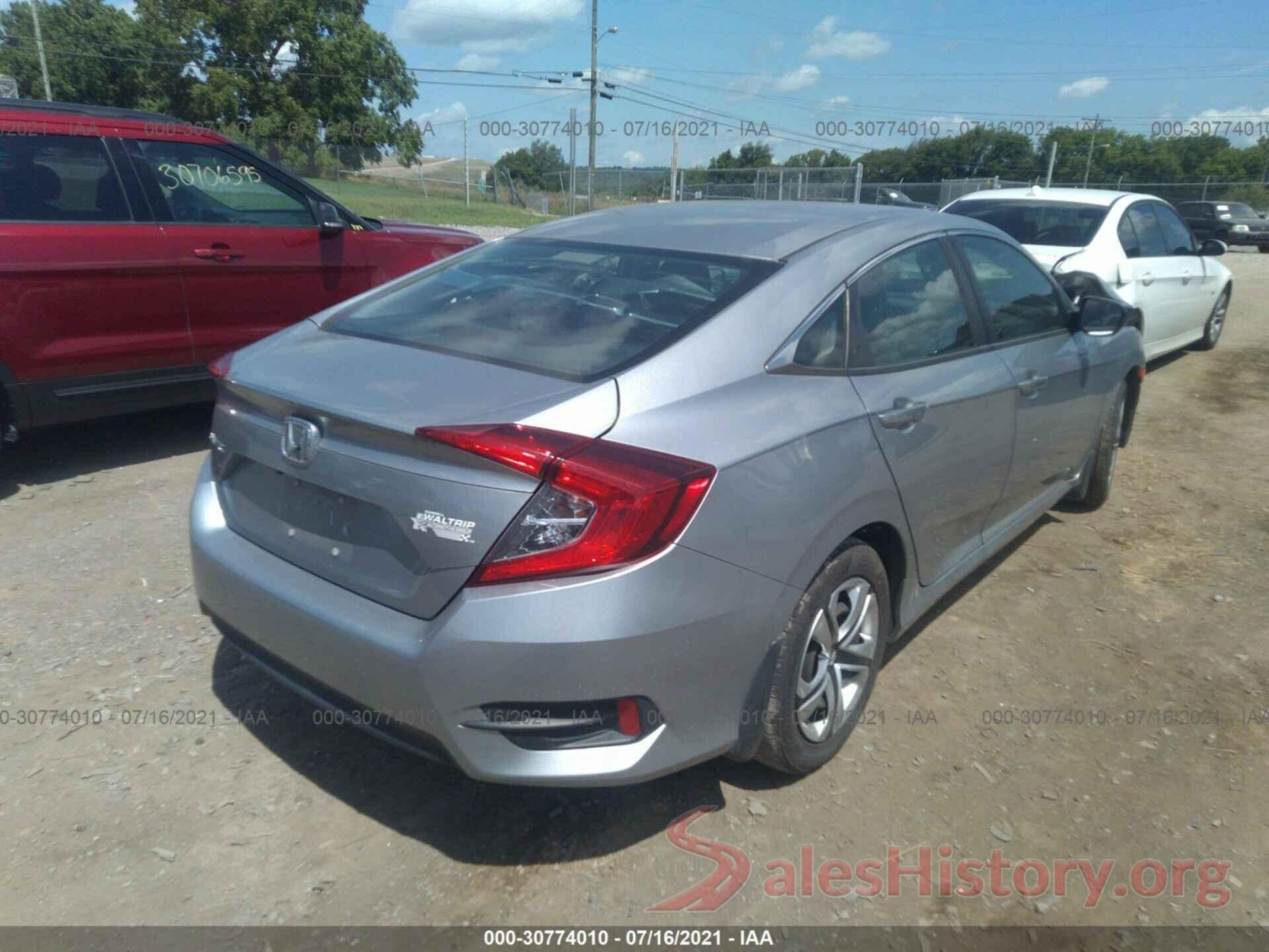 19XFC2F54GE061658 2016 HONDA CIVIC SEDAN