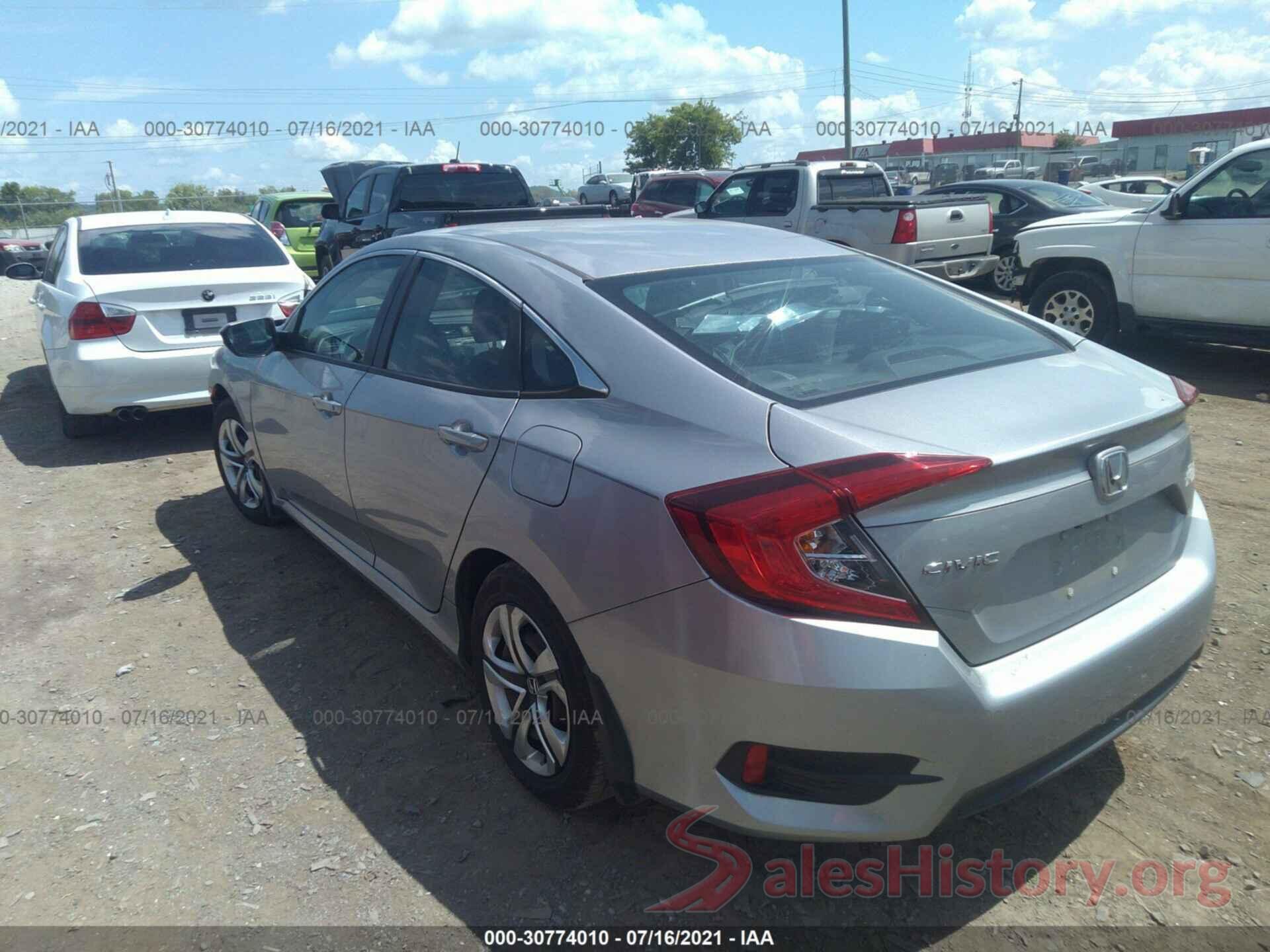 19XFC2F54GE061658 2016 HONDA CIVIC SEDAN