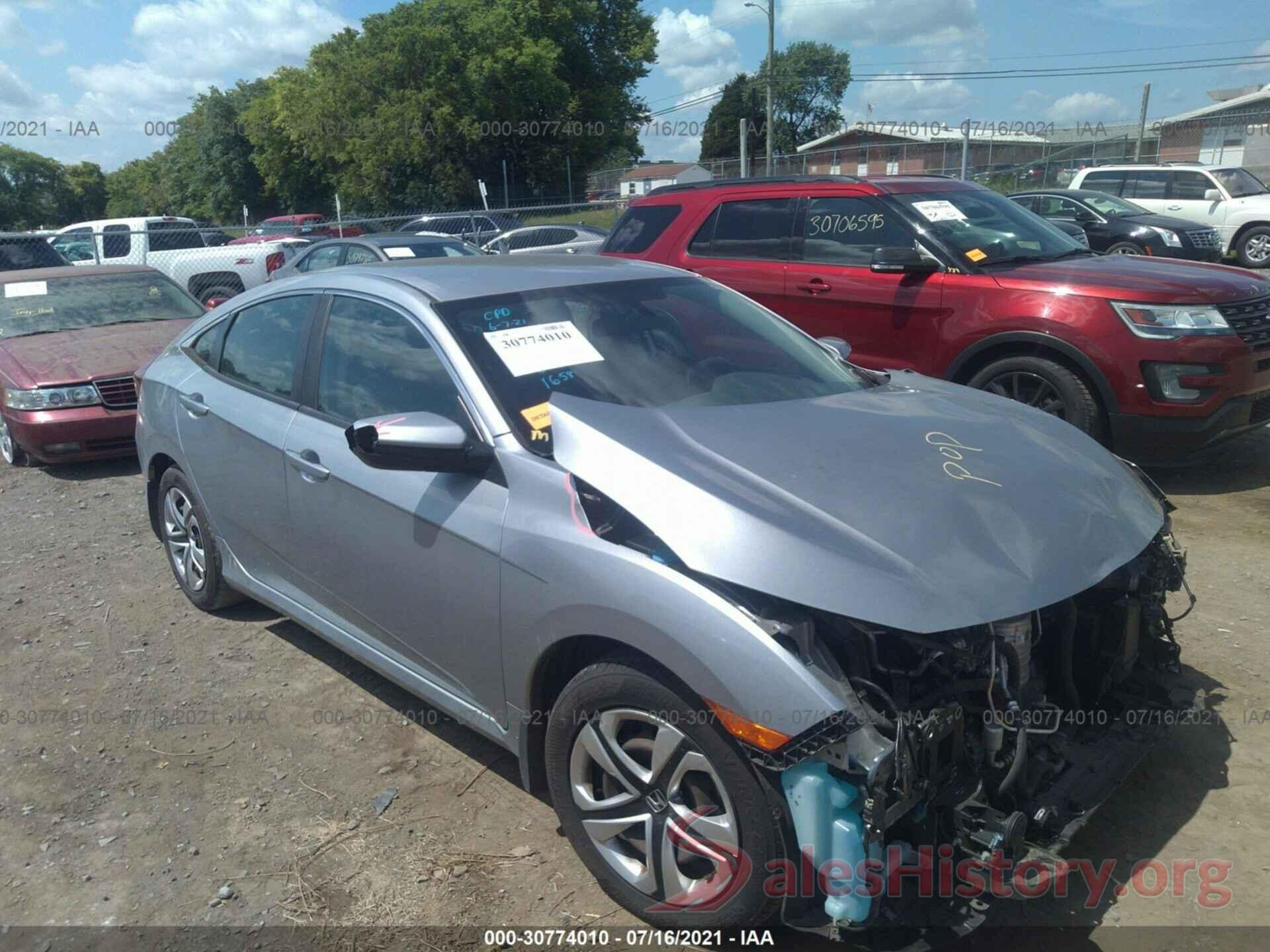 19XFC2F54GE061658 2016 HONDA CIVIC SEDAN