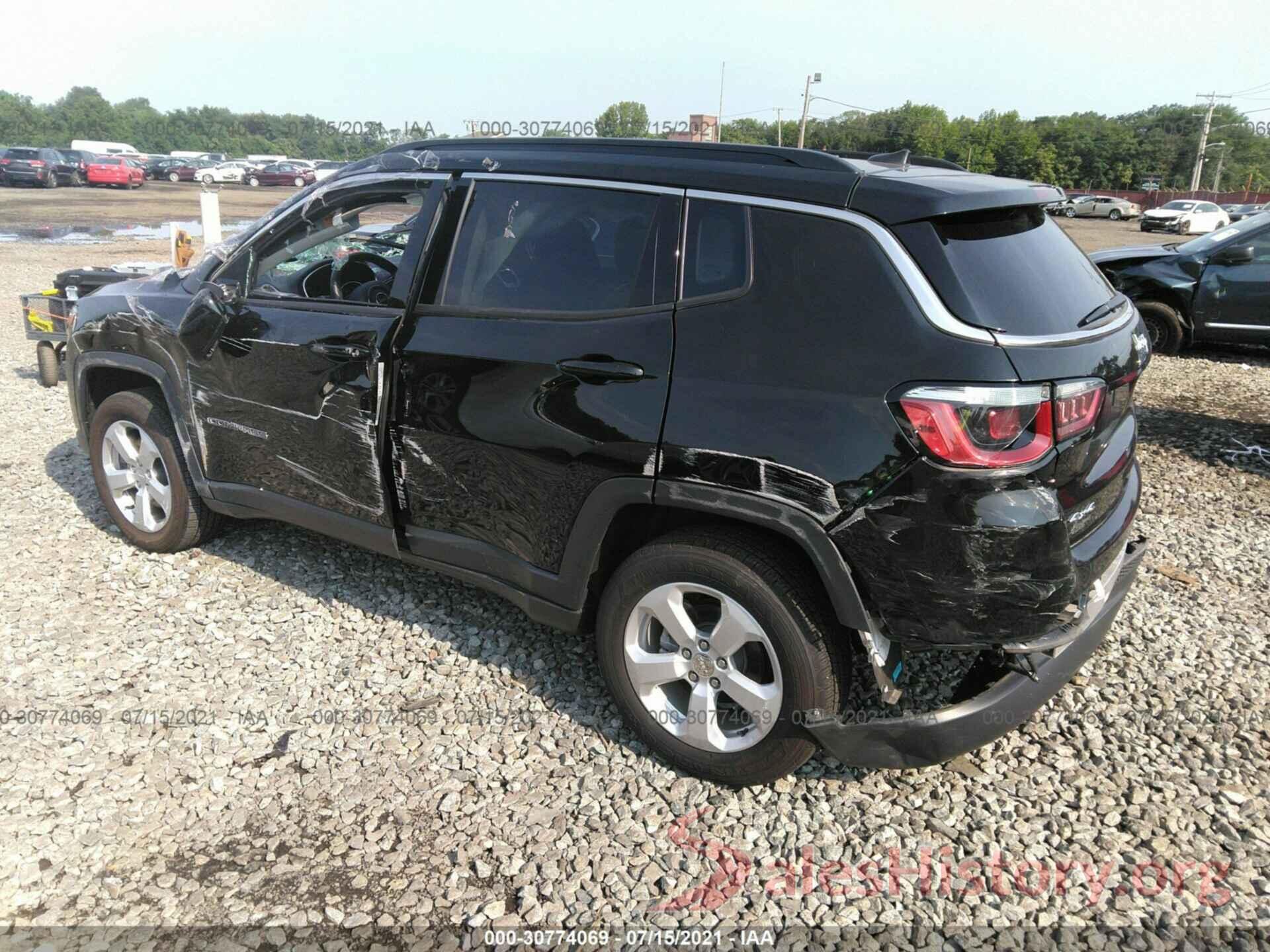 3C4NJDBB2LT132242 2020 JEEP COMPASS