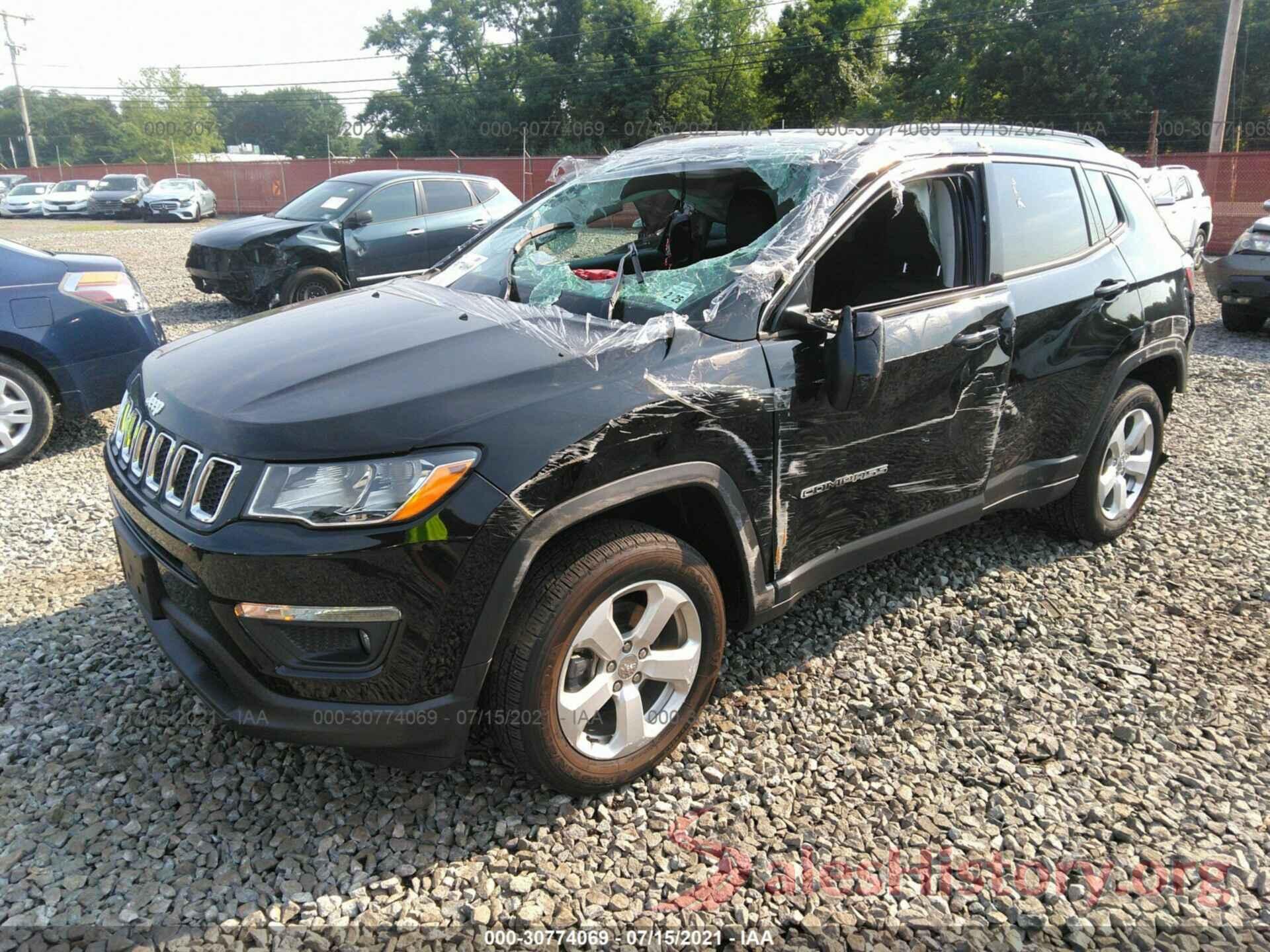 3C4NJDBB2LT132242 2020 JEEP COMPASS