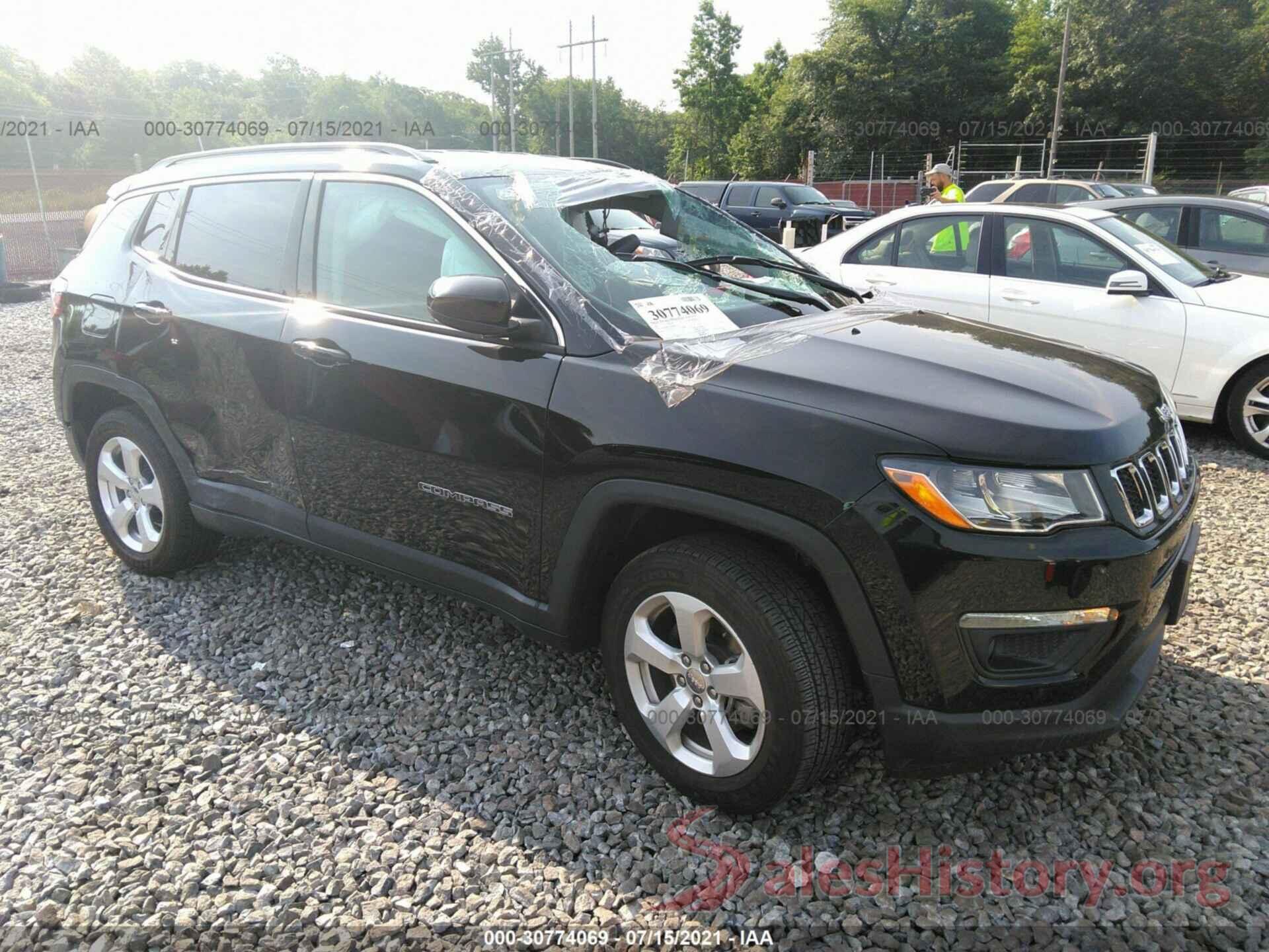 3C4NJDBB2LT132242 2020 JEEP COMPASS