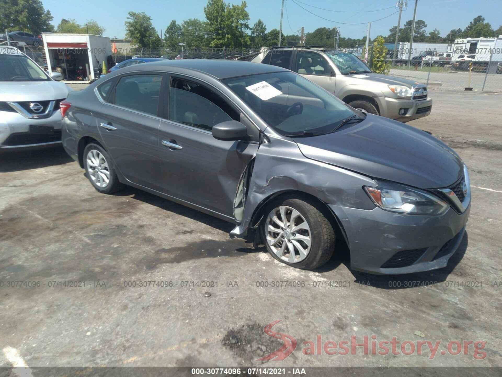 3N1AB7AP4JL664263 2018 NISSAN SENTRA