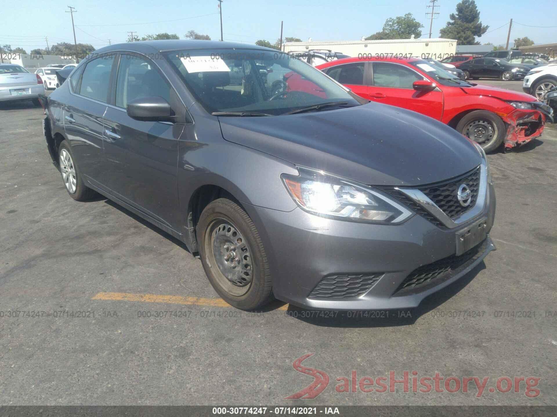 3N1AB7AP9GL674635 2016 NISSAN SENTRA