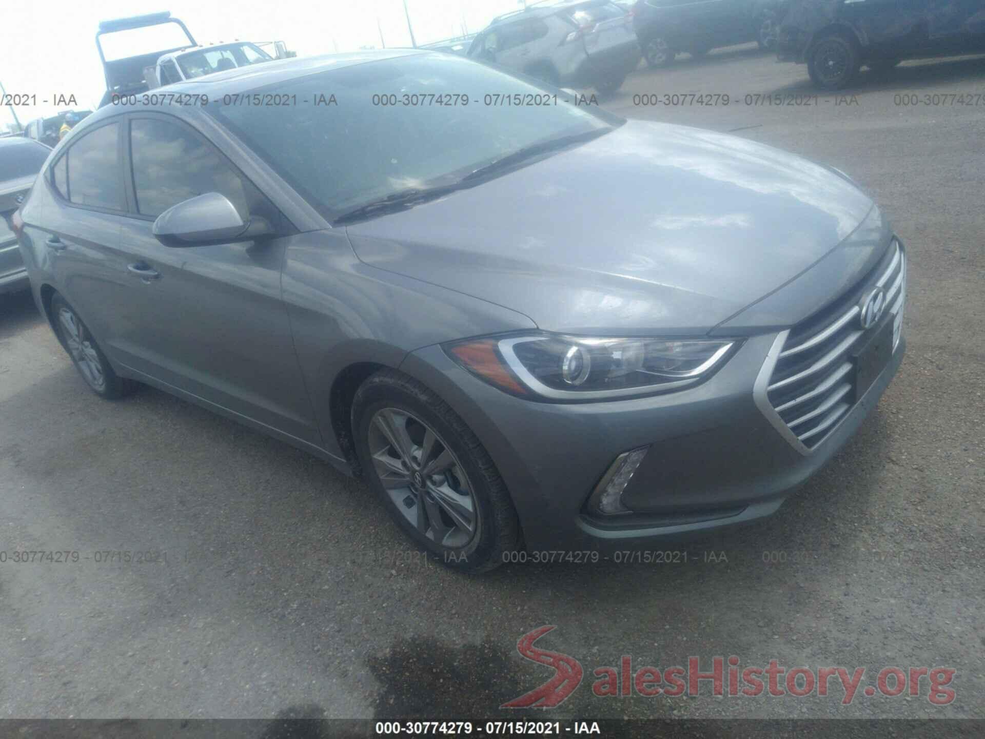 KMHD84LF4JU628814 2018 HYUNDAI ELANTRA