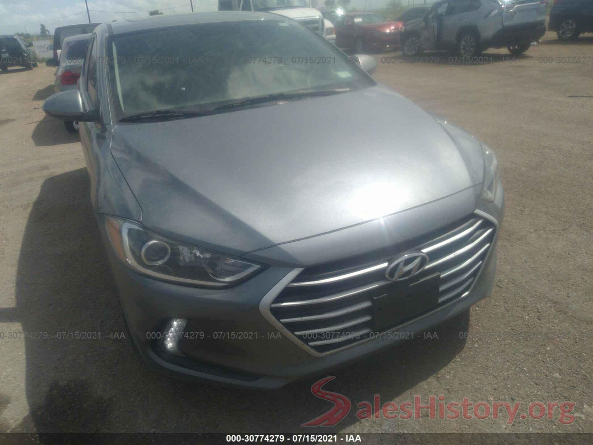 KMHD84LF4JU628814 2018 HYUNDAI ELANTRA