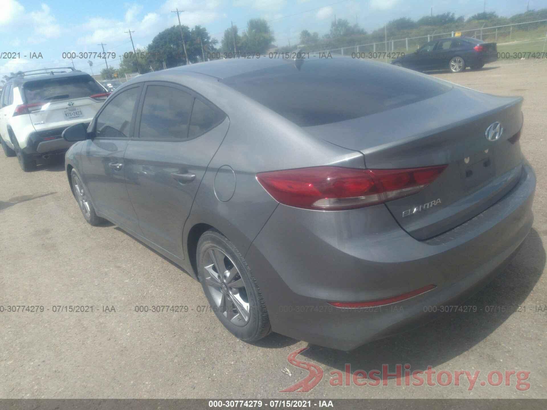 KMHD84LF4JU628814 2018 HYUNDAI ELANTRA