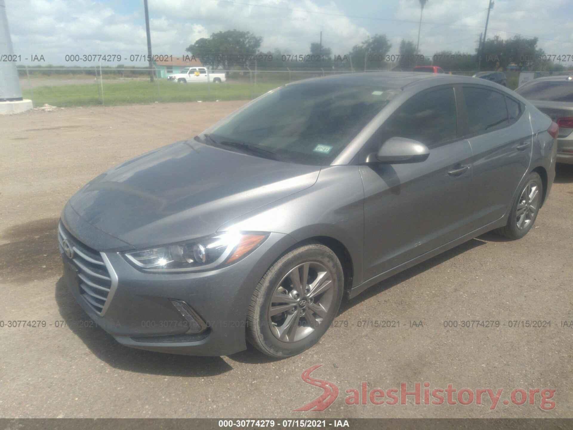 KMHD84LF4JU628814 2018 HYUNDAI ELANTRA