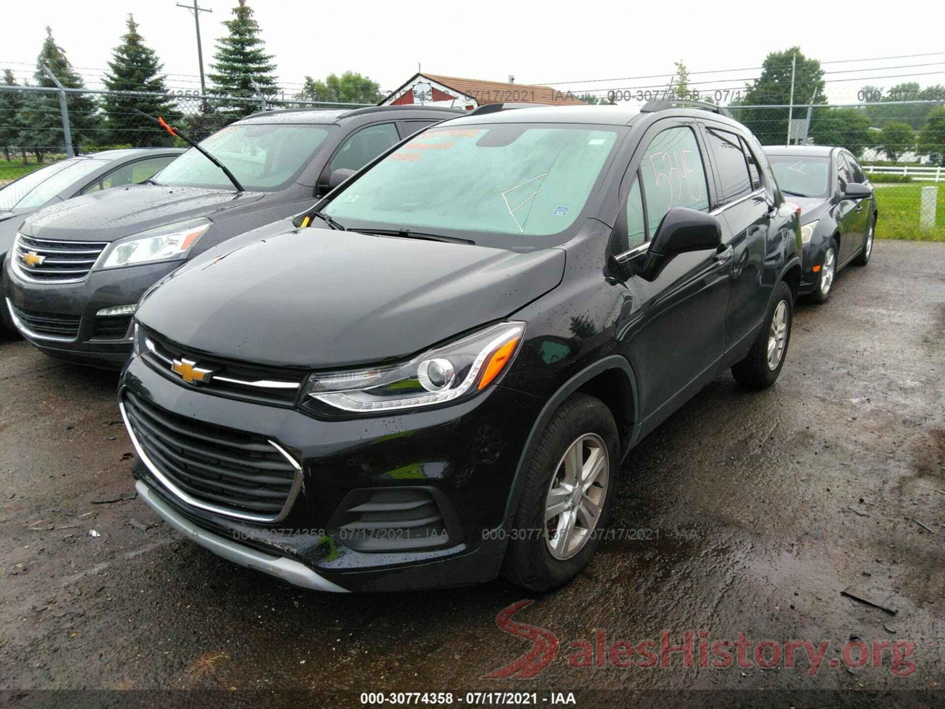 KL7CJPSB1KB948574 2019 CHEVROLET TRAX