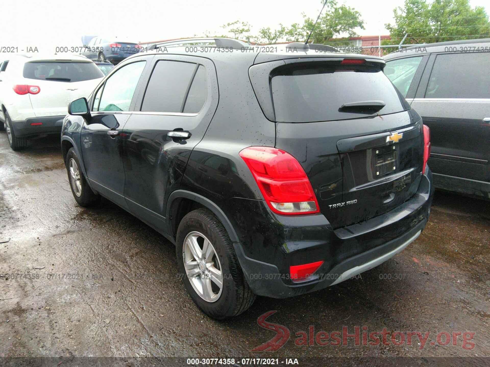 KL7CJPSB1KB948574 2019 CHEVROLET TRAX