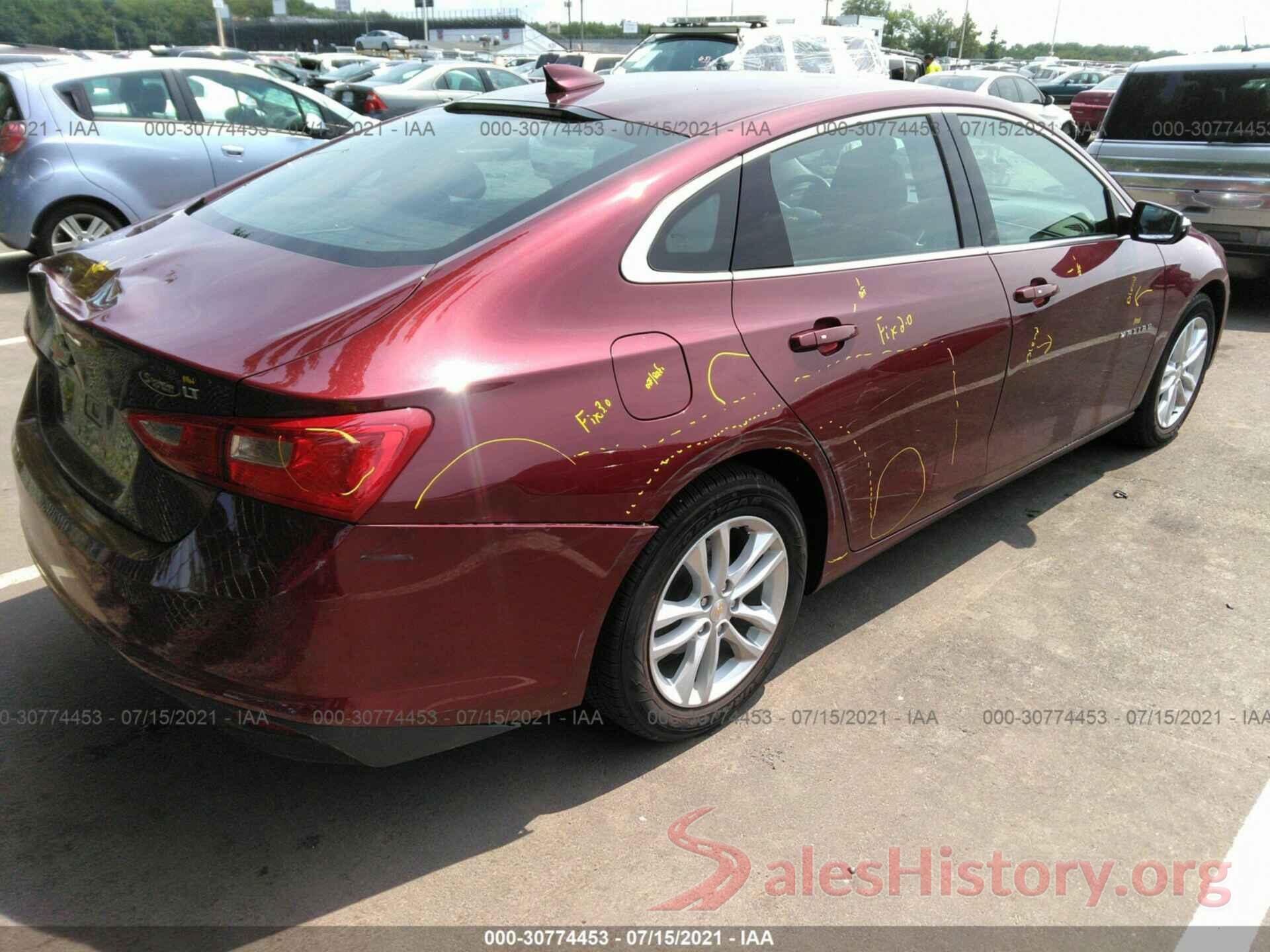 1G1ZE5ST6GF320968 2016 CHEVROLET MALIBU