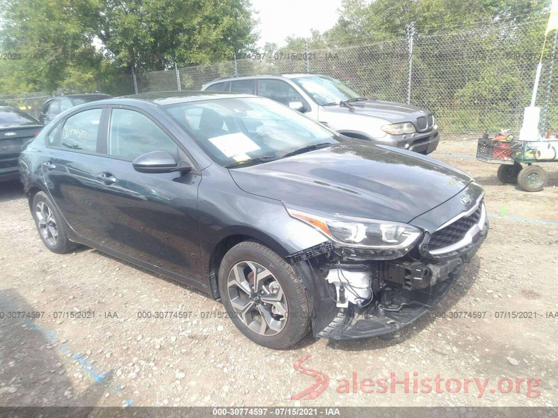 3KPF24ADXLE236387 2020 KIA FORTE