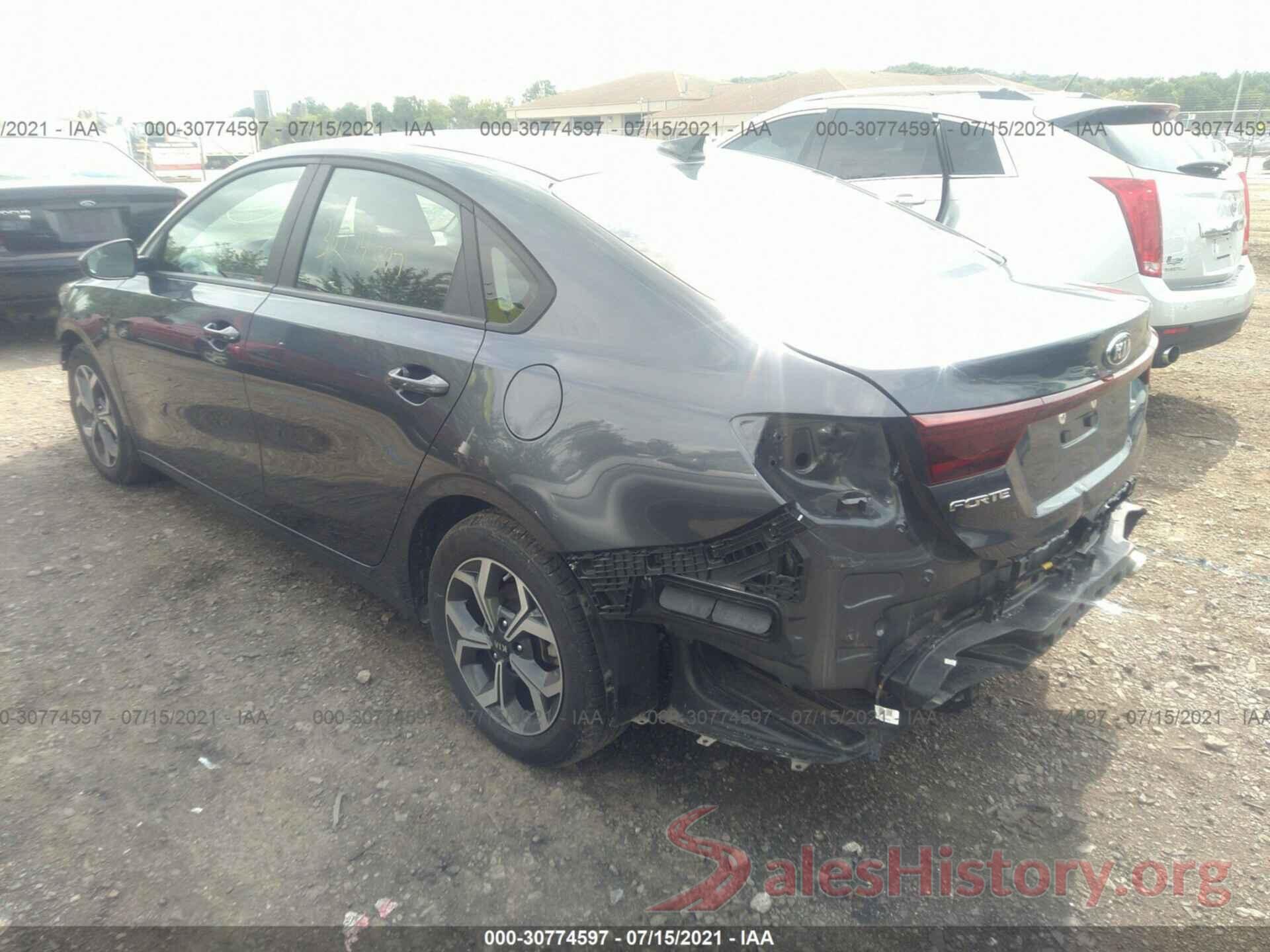 3KPF24ADXLE236387 2020 KIA FORTE