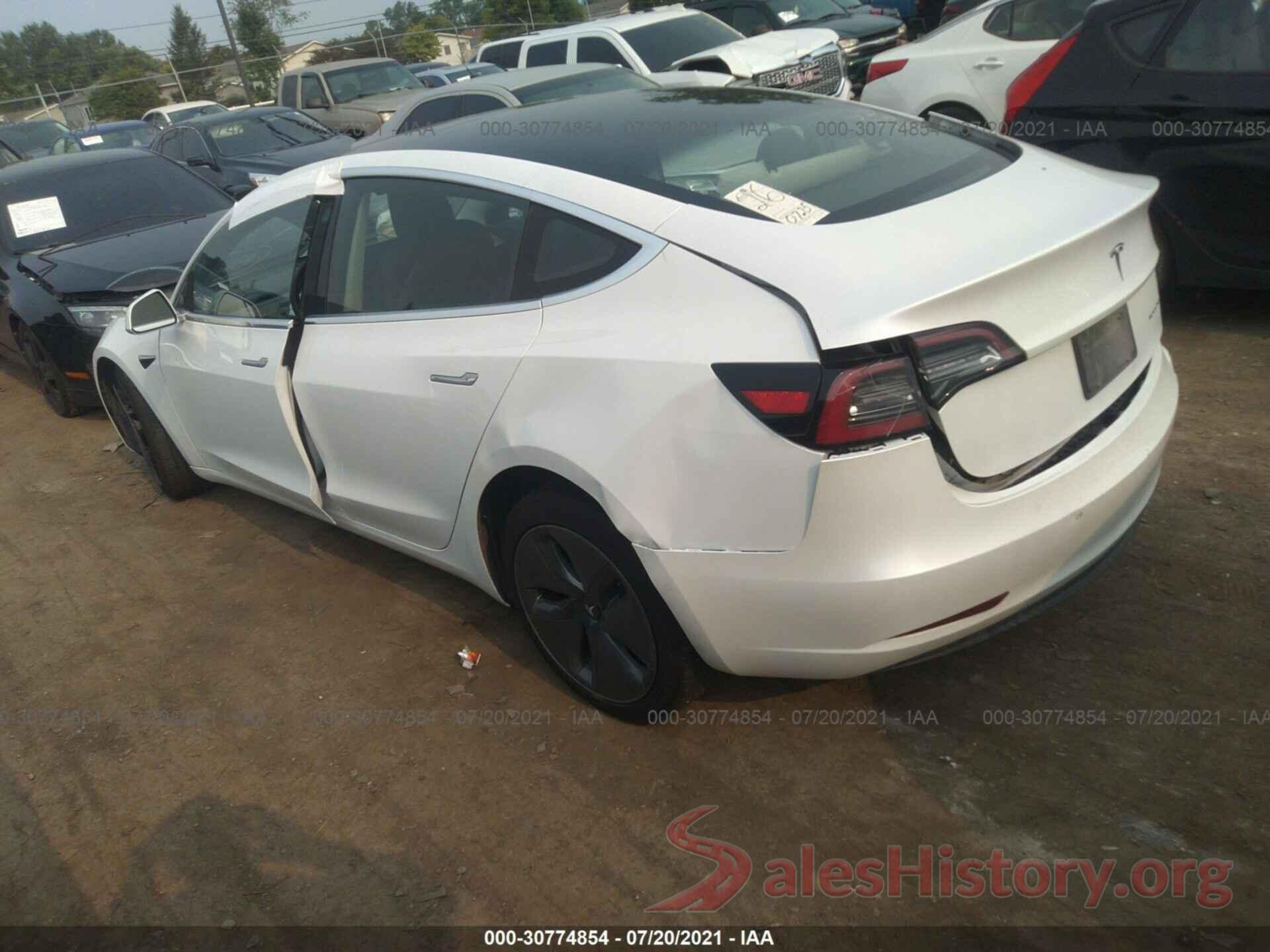 5YJ3E1EB6LF774919 2020 TESLA MODEL 3