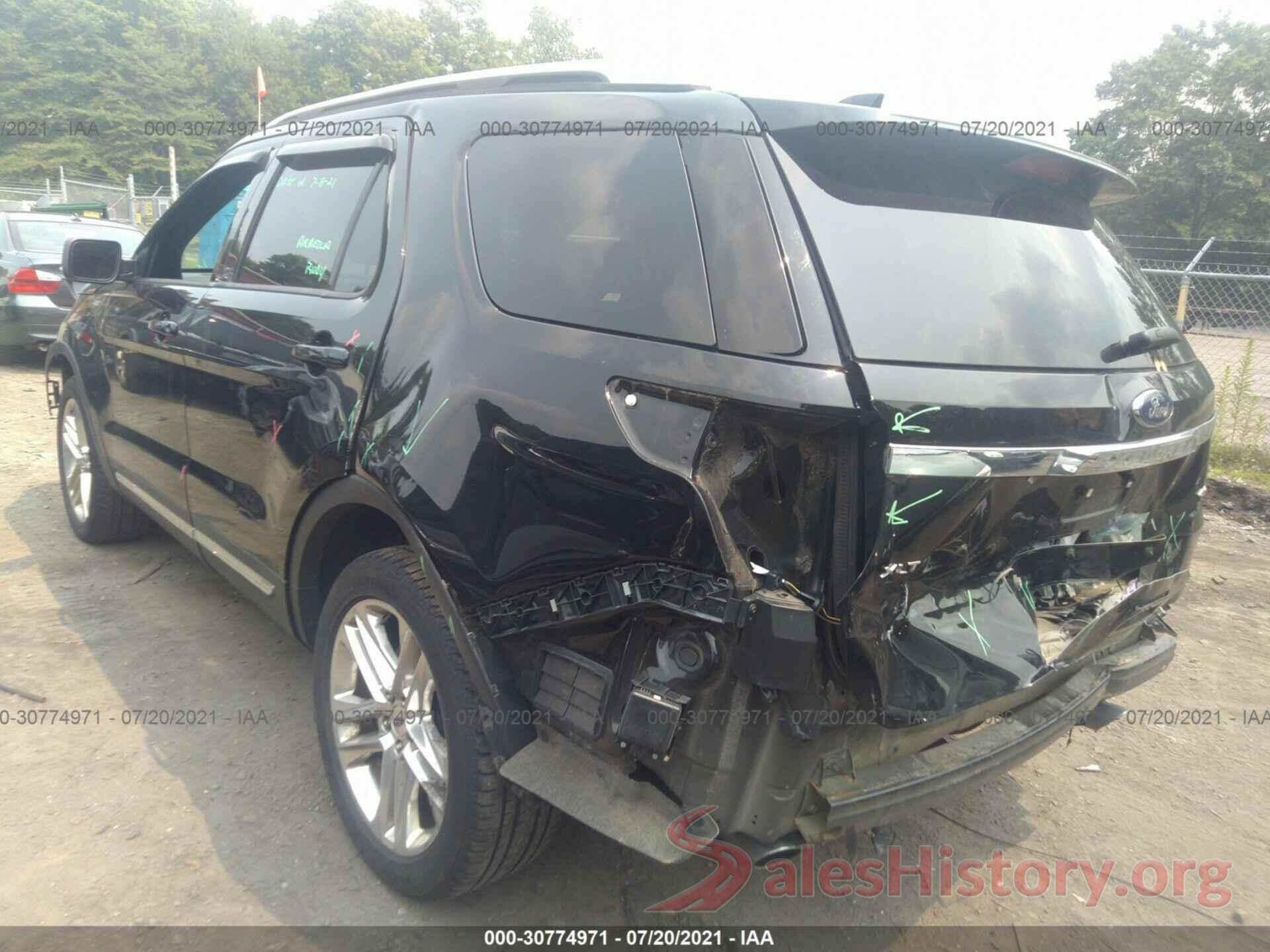 1FM5K8D87HGA52304 2017 FORD EXPLORER