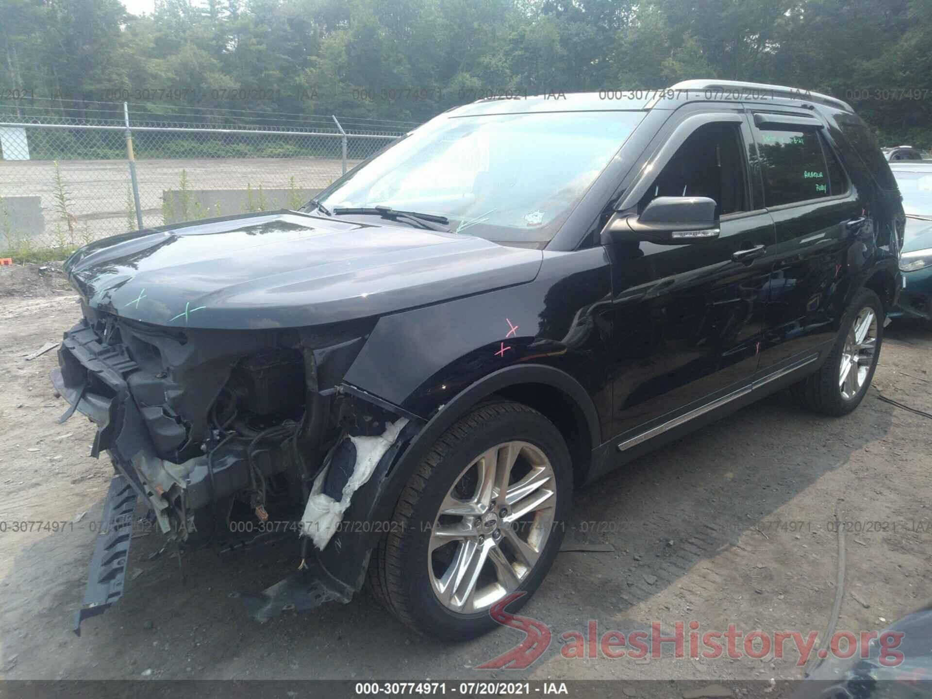 1FM5K8D87HGA52304 2017 FORD EXPLORER