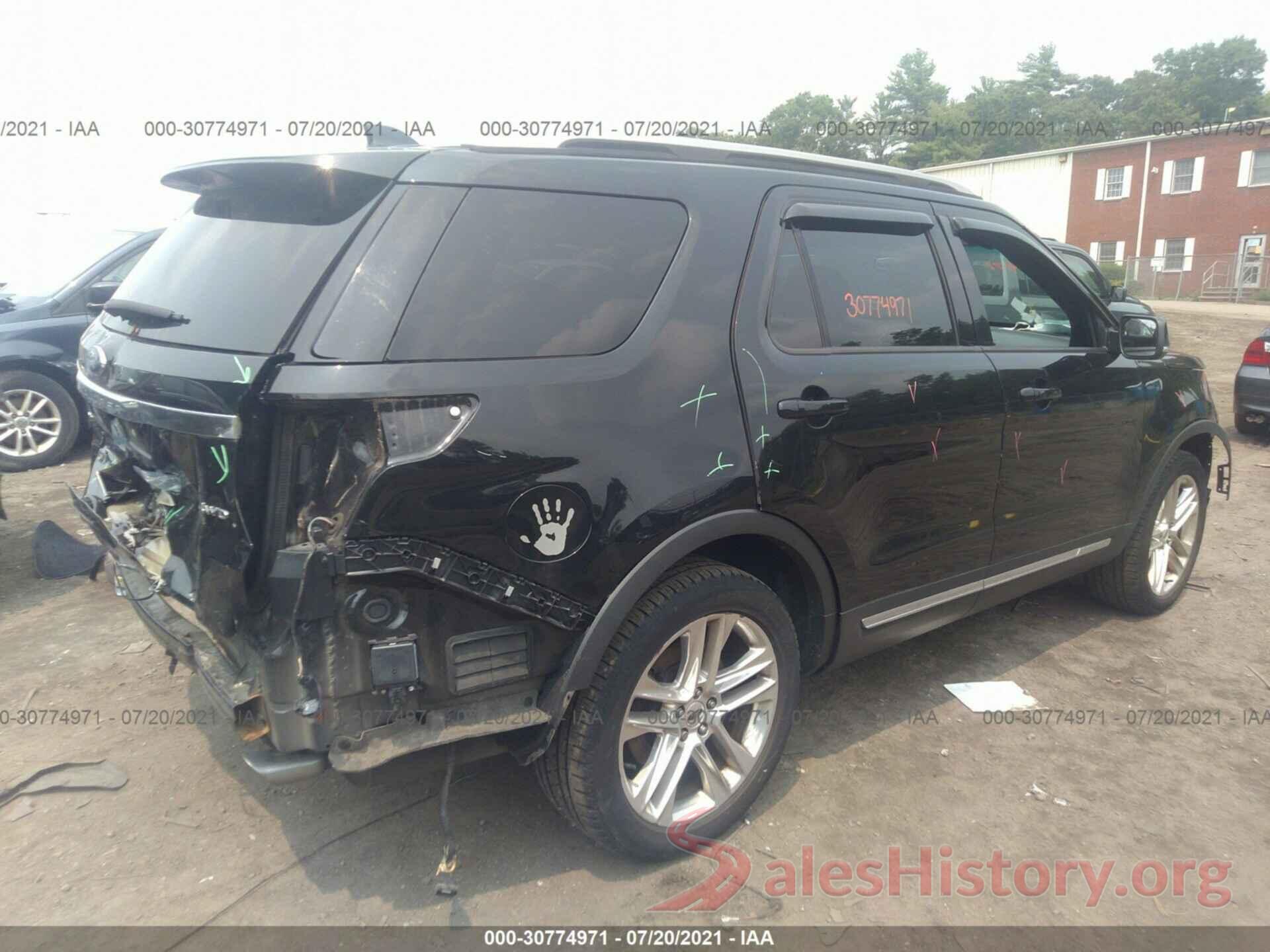 1FM5K8D87HGA52304 2017 FORD EXPLORER