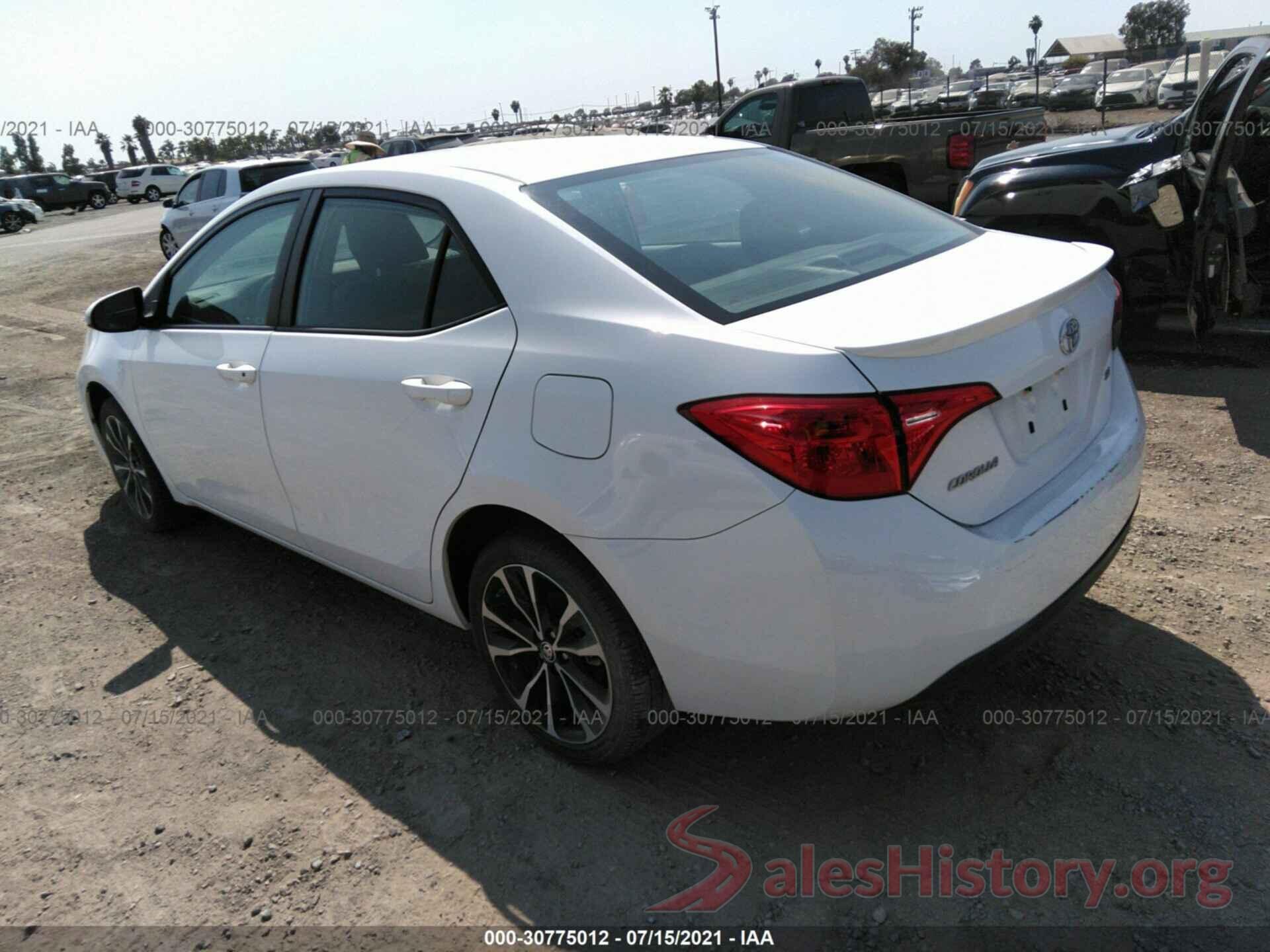 5YFBURHE1KP856692 2019 TOYOTA COROLLA