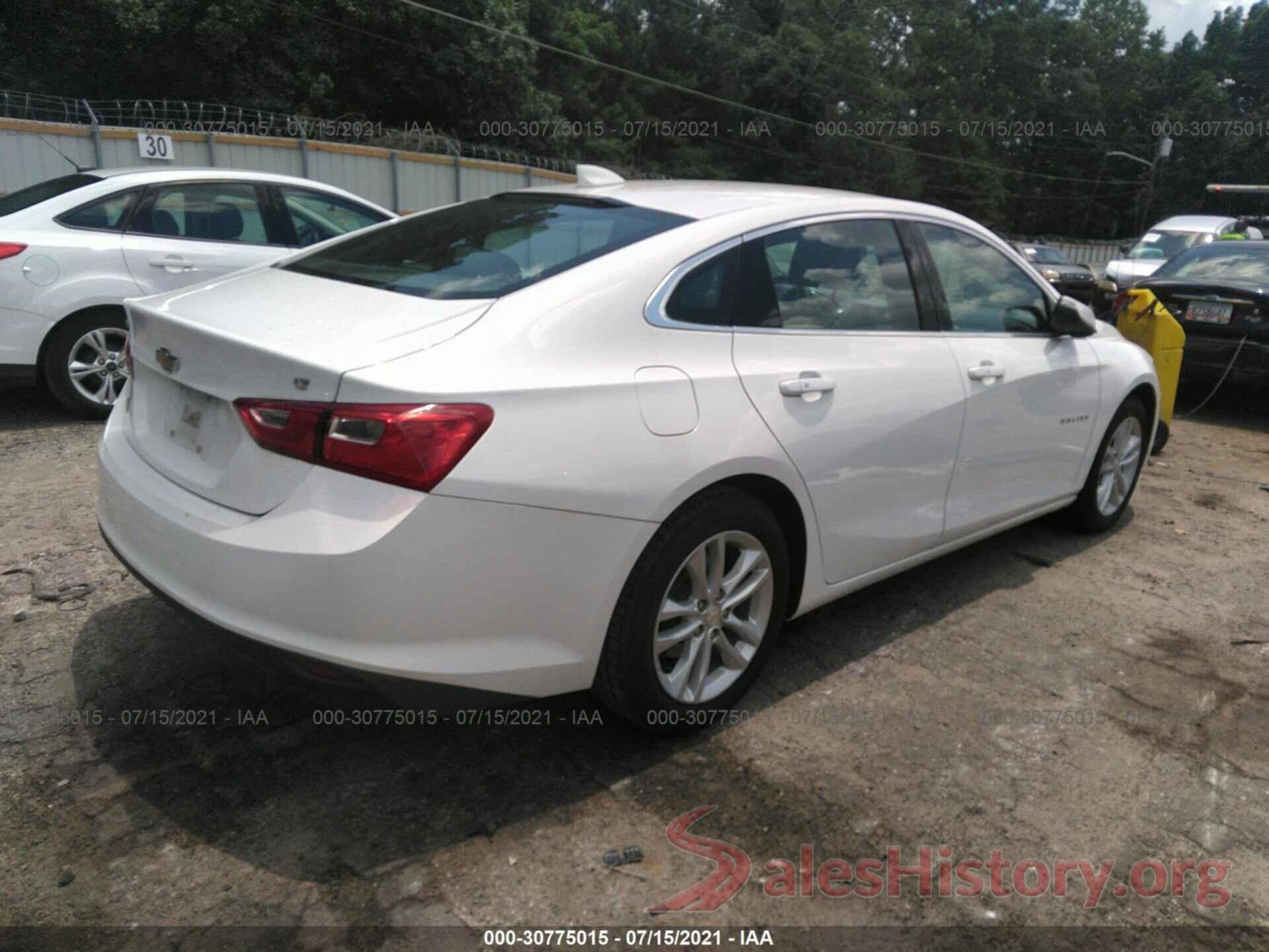 1G1ZE5STXHF187231 2017 CHEVROLET MALIBU