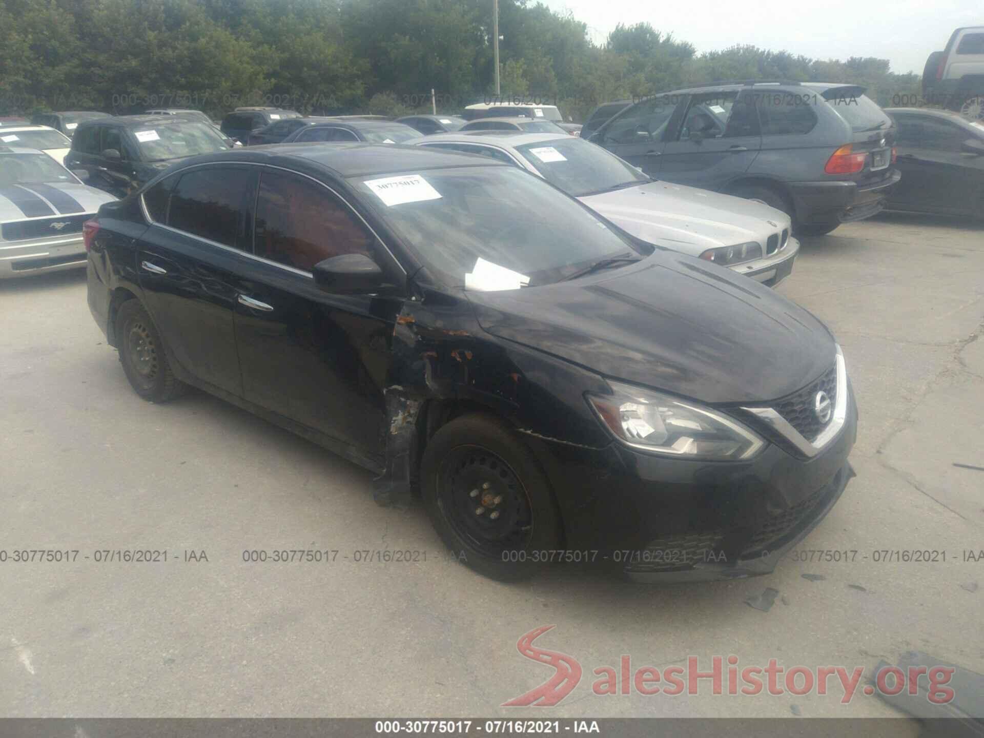 3N1AB7AP9GY254280 2016 NISSAN SENTRA