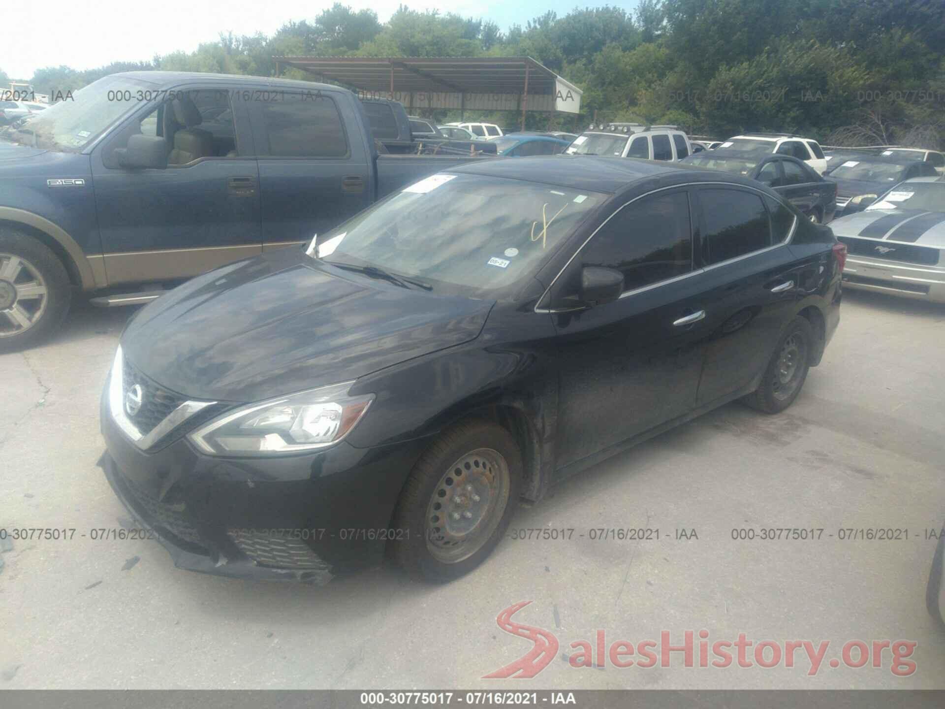 3N1AB7AP9GY254280 2016 NISSAN SENTRA