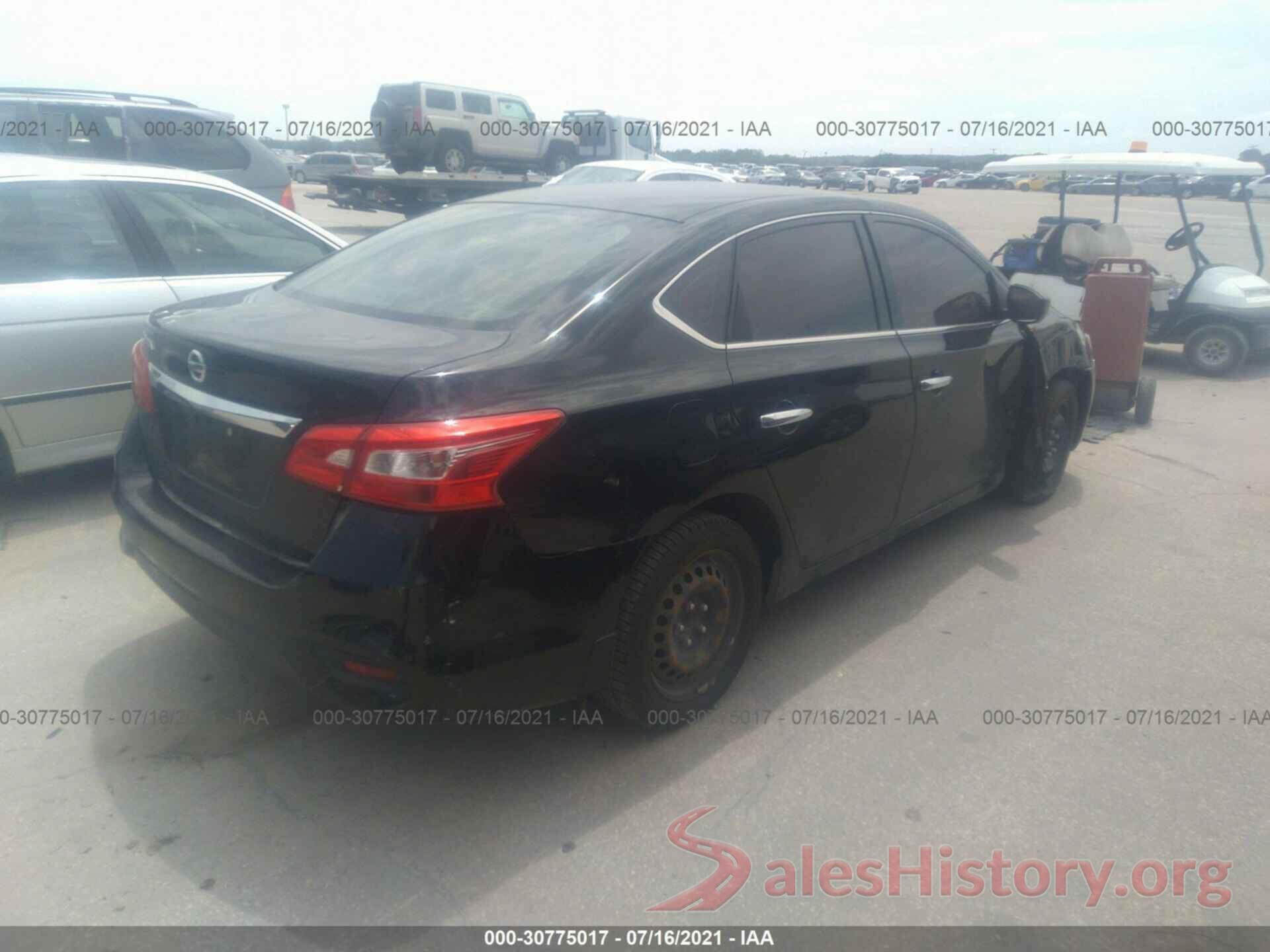 3N1AB7AP9GY254280 2016 NISSAN SENTRA