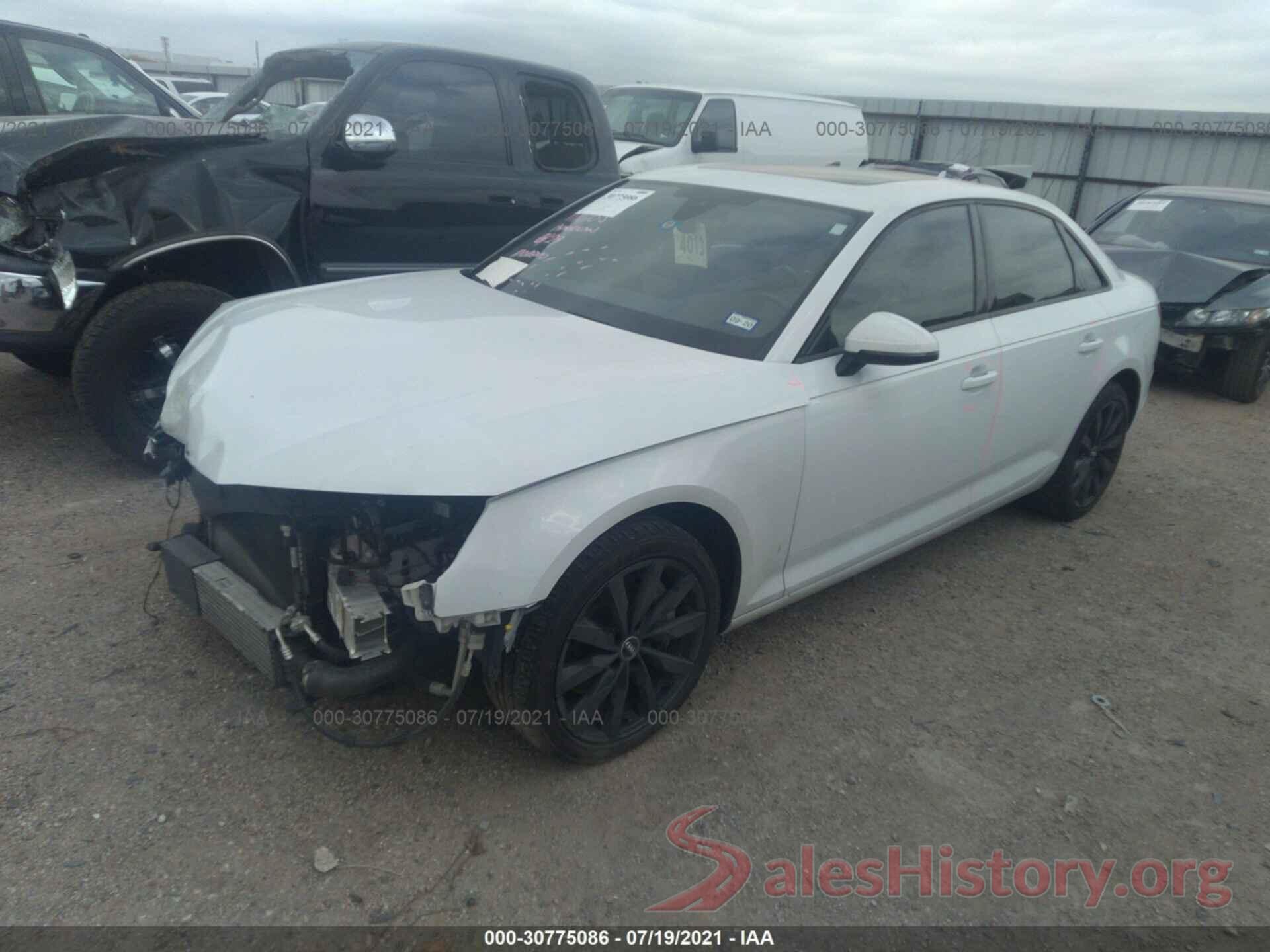 WAUANAF48HN071982 2017 AUDI A4