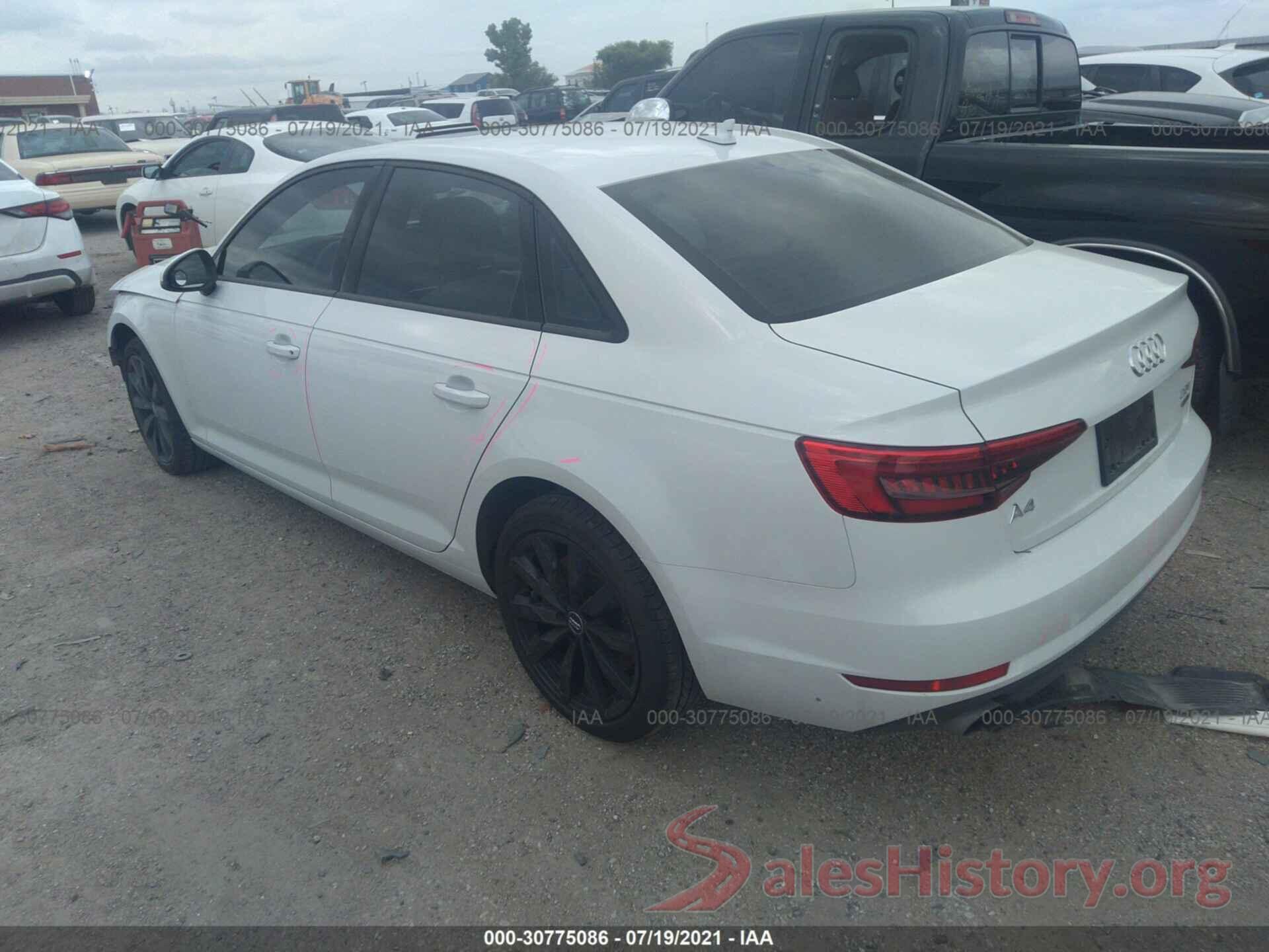 WAUANAF48HN071982 2017 AUDI A4