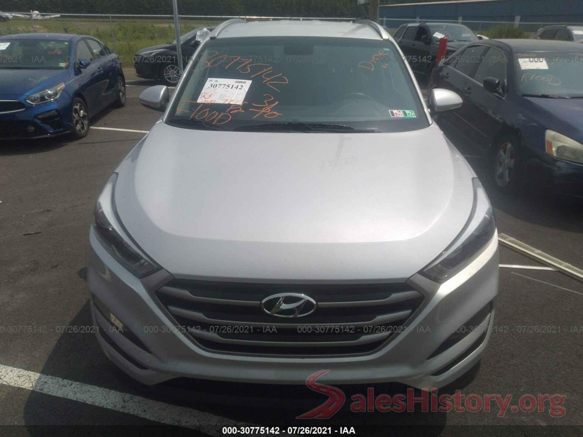 KM8J3CA49JU653480 2018 HYUNDAI TUCSON