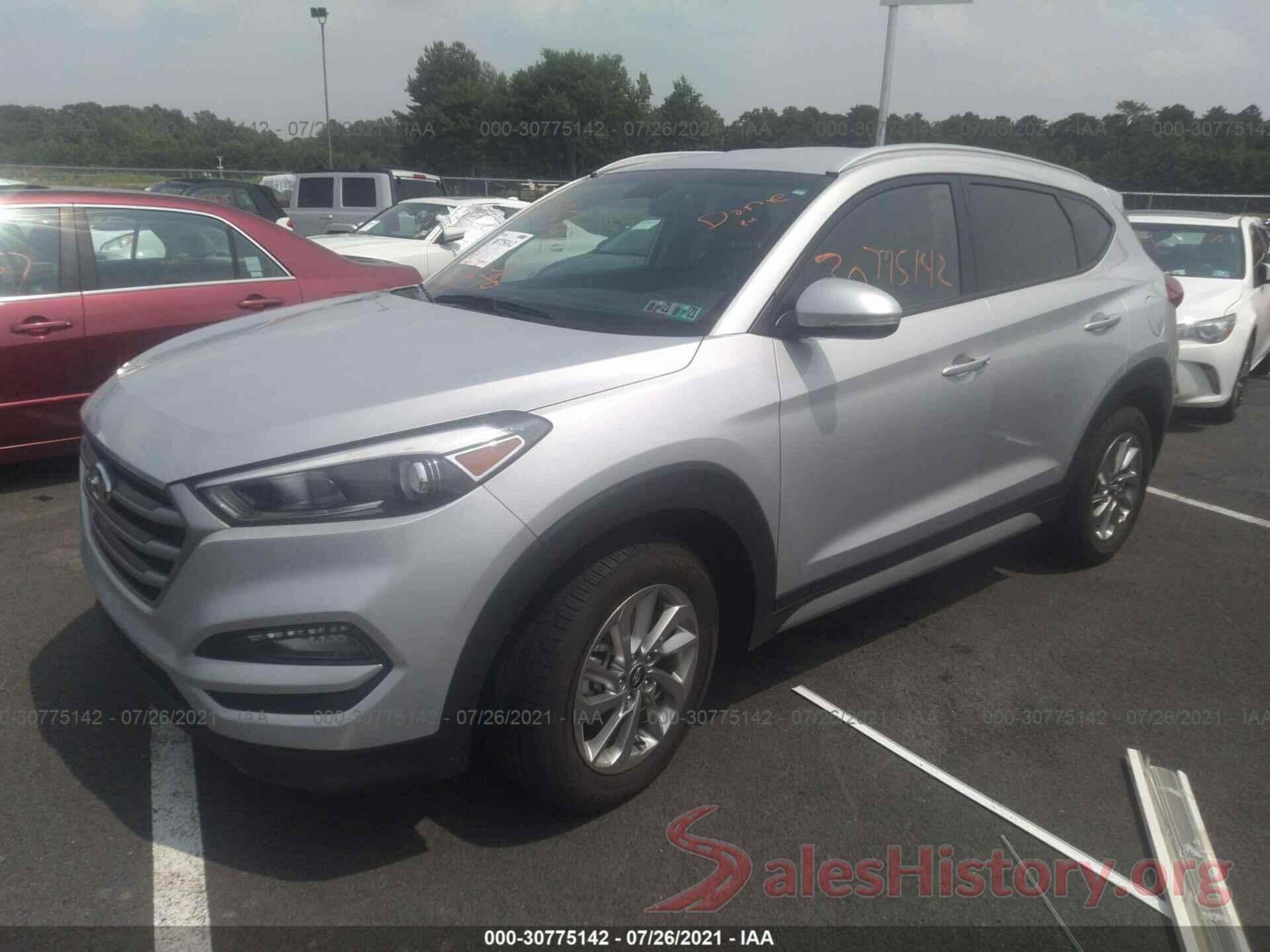 KM8J3CA49JU653480 2018 HYUNDAI TUCSON