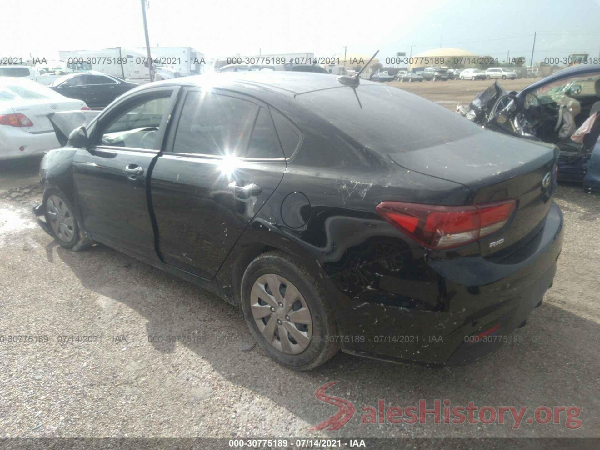 3KPA24AD2LE297212 2020 KIA RIO