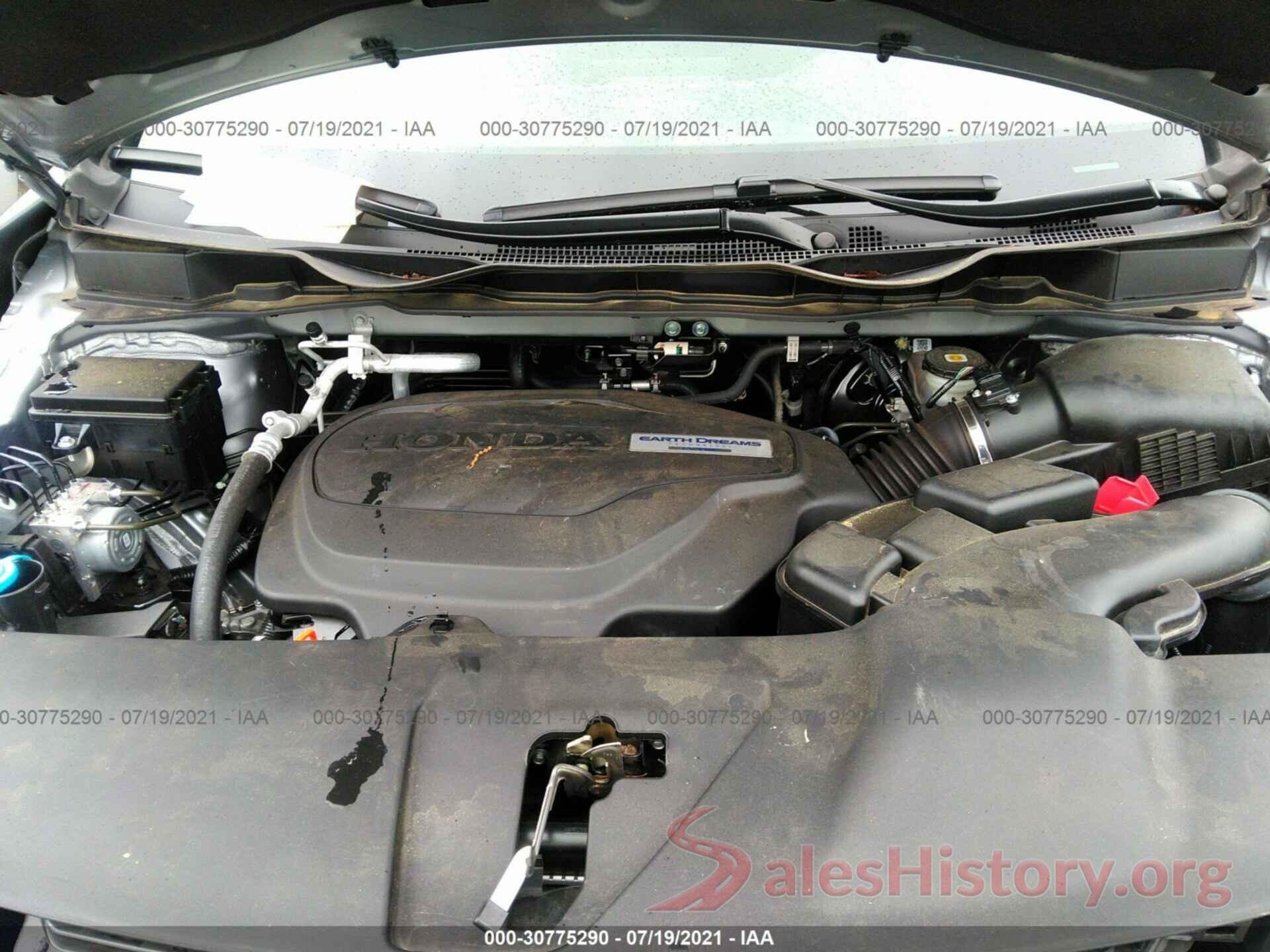 5FNRL6H7XKB083556 2019 HONDA ODYSSEY