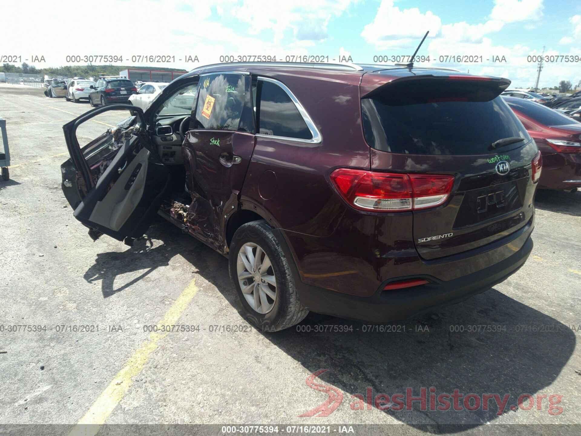 5XYPG4A35HG274794 2017 KIA SORENTO