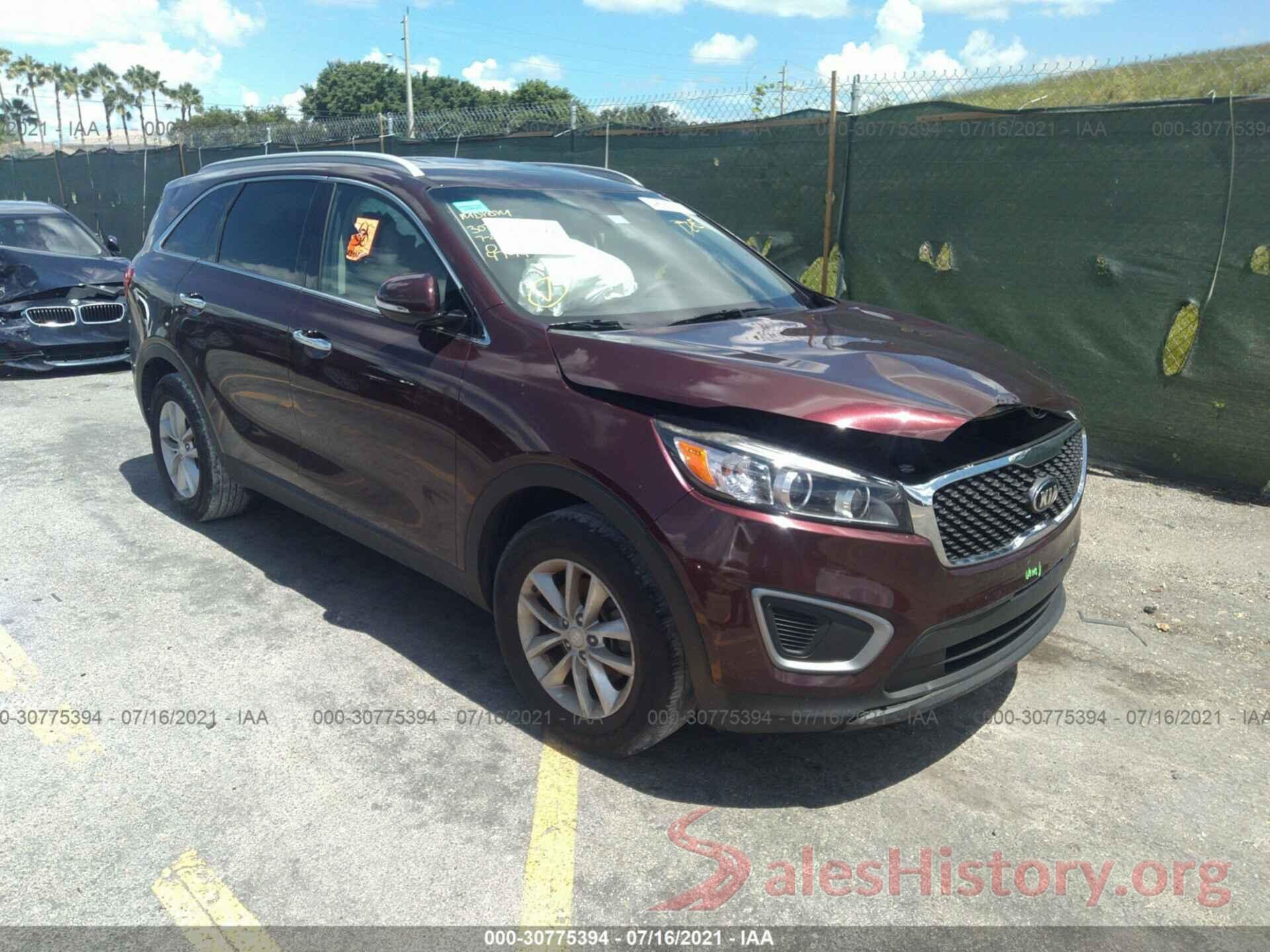 5XYPG4A35HG274794 2017 KIA SORENTO