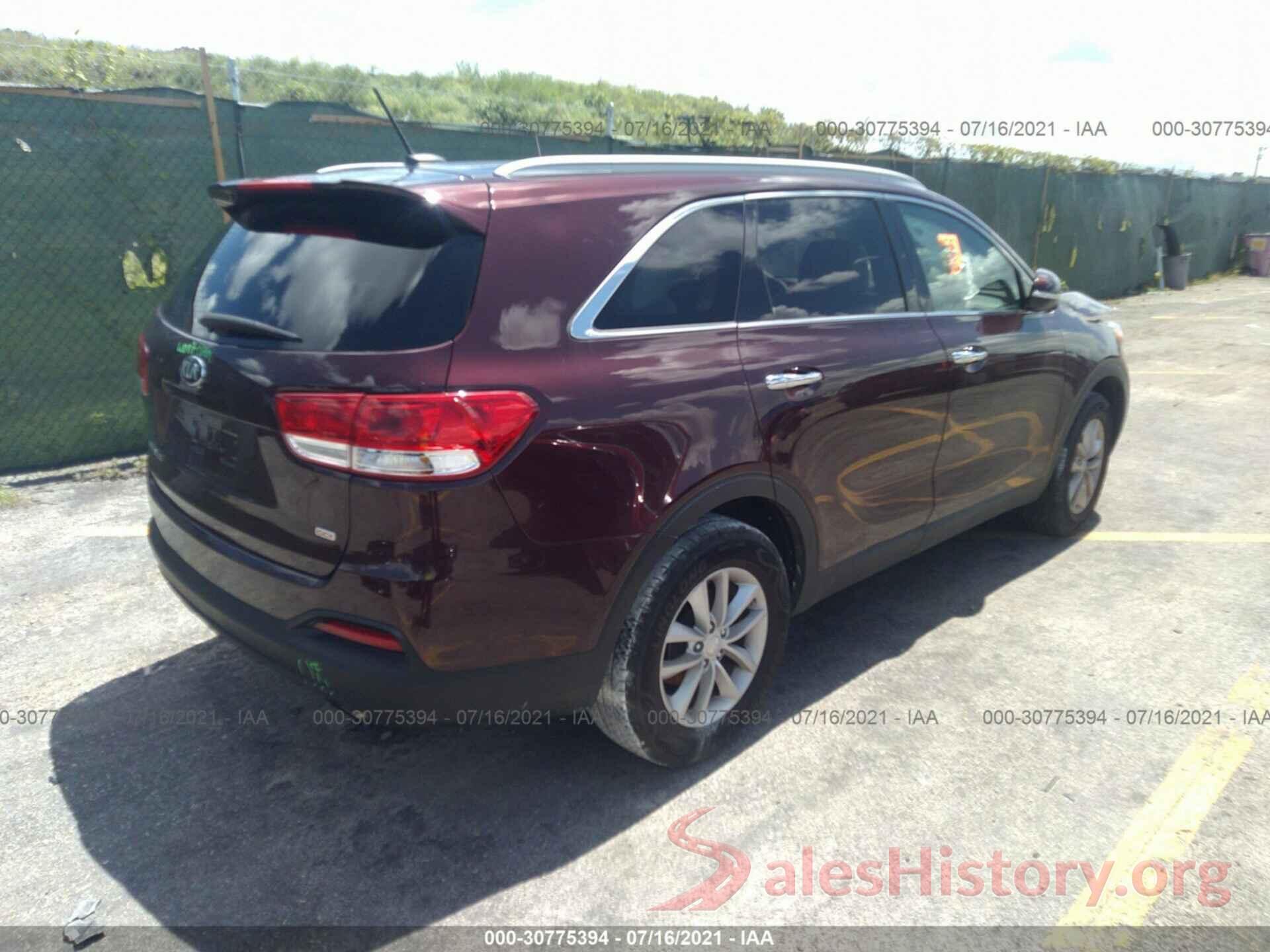 5XYPG4A35HG274794 2017 KIA SORENTO