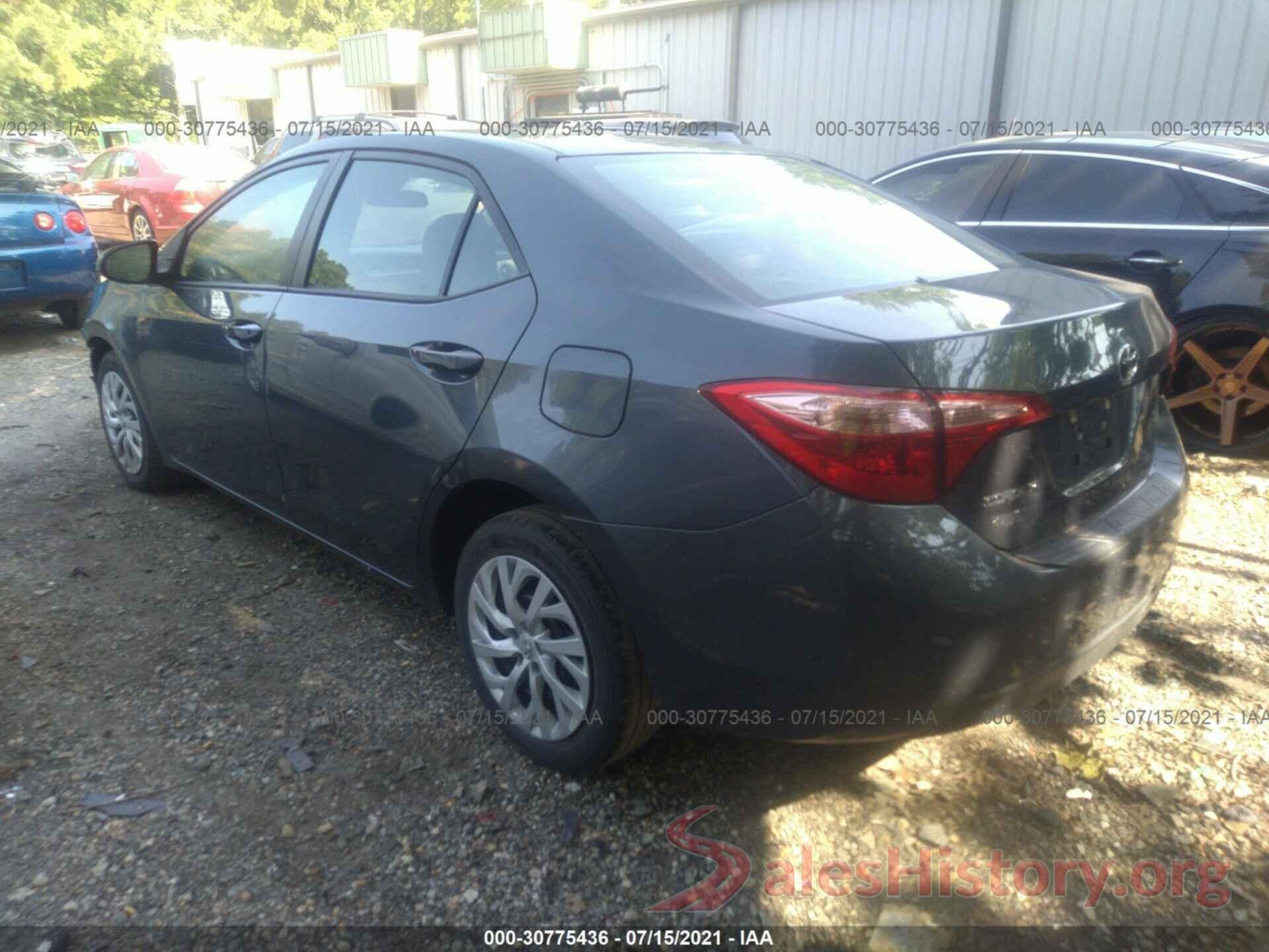 2T1BURHEXHC834571 2017 TOYOTA COROLLA