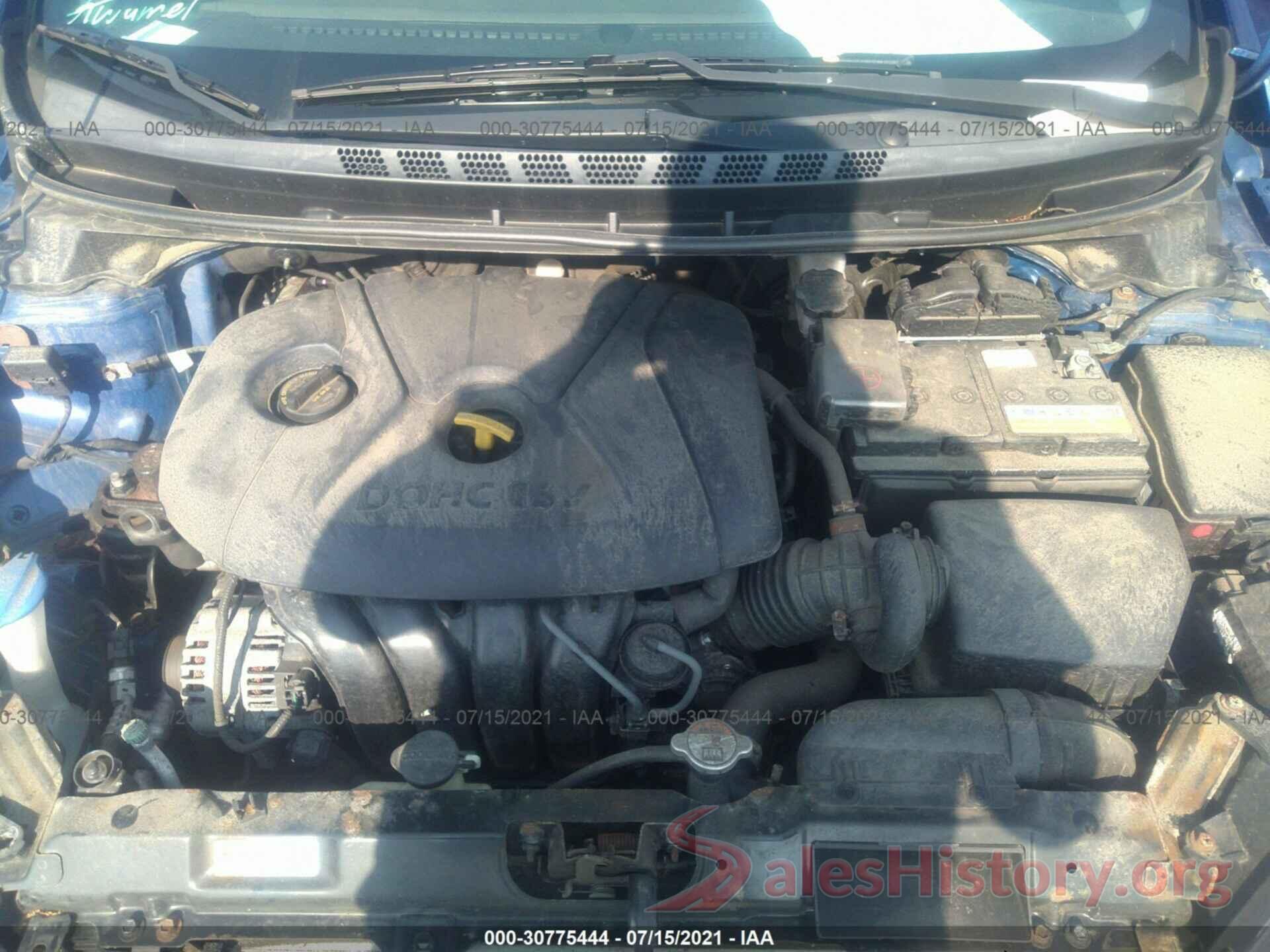 5NPDH4AE0GH715594 2016 HYUNDAI ELANTRA